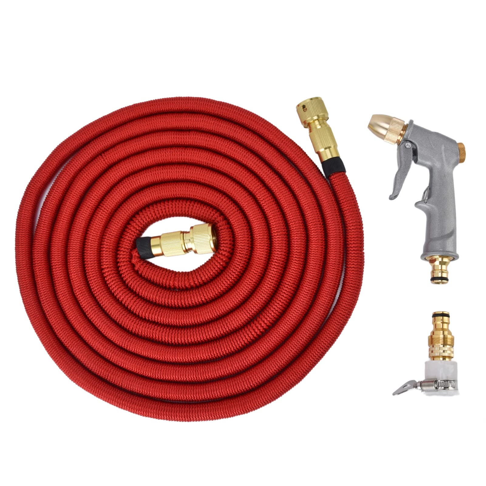 Expandable Garden Hose with G3/4 Female Thread - Multi-Purpose Water Sprinkler for Lawn, Yard, Car & Pet Washing - Perfect for Outdoor Cleaning, Gardening & Home Use