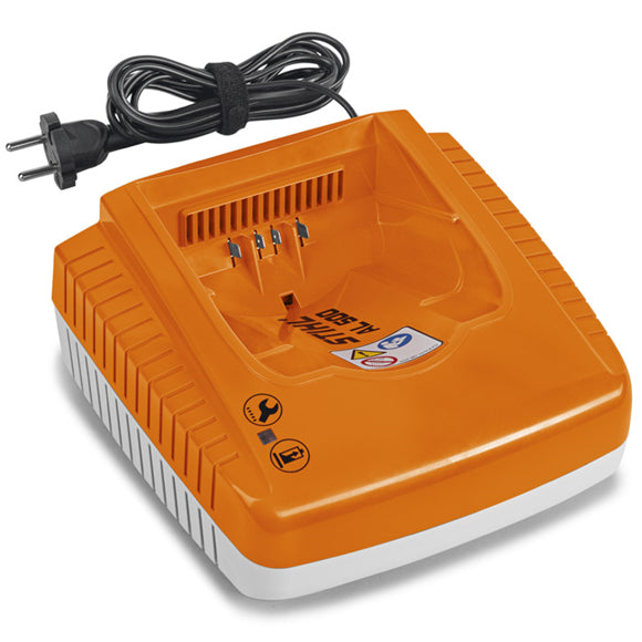 STIHL AL 500 Lithium Ion Battery Charger - Fast Charging for STIHL Power Tools - Perfect for Lawn Care, Landscaping & Outdoor Equipment Maintenance