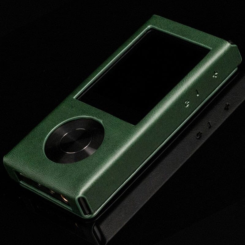 Premium AUNE M1P Leather Protective Case for HiFi Lossless Music Player - Durable Cover for Travel & Daily Use