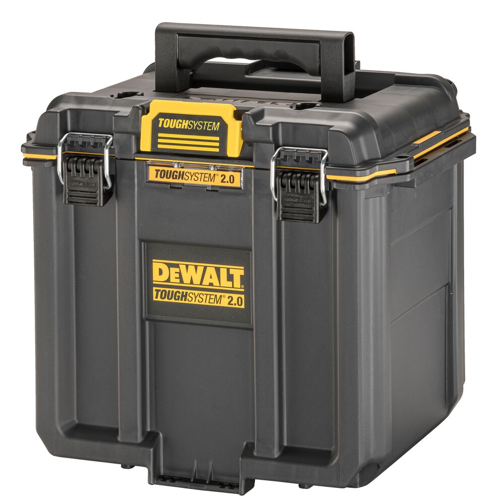 DeWALT DWST08035 TOUGHSYSTEM 2.0 Deep Compact Tool Box with Dividers & Organizer - Heavy Duty Storage for Construction Tools, DIY Projects & Workshop Organization