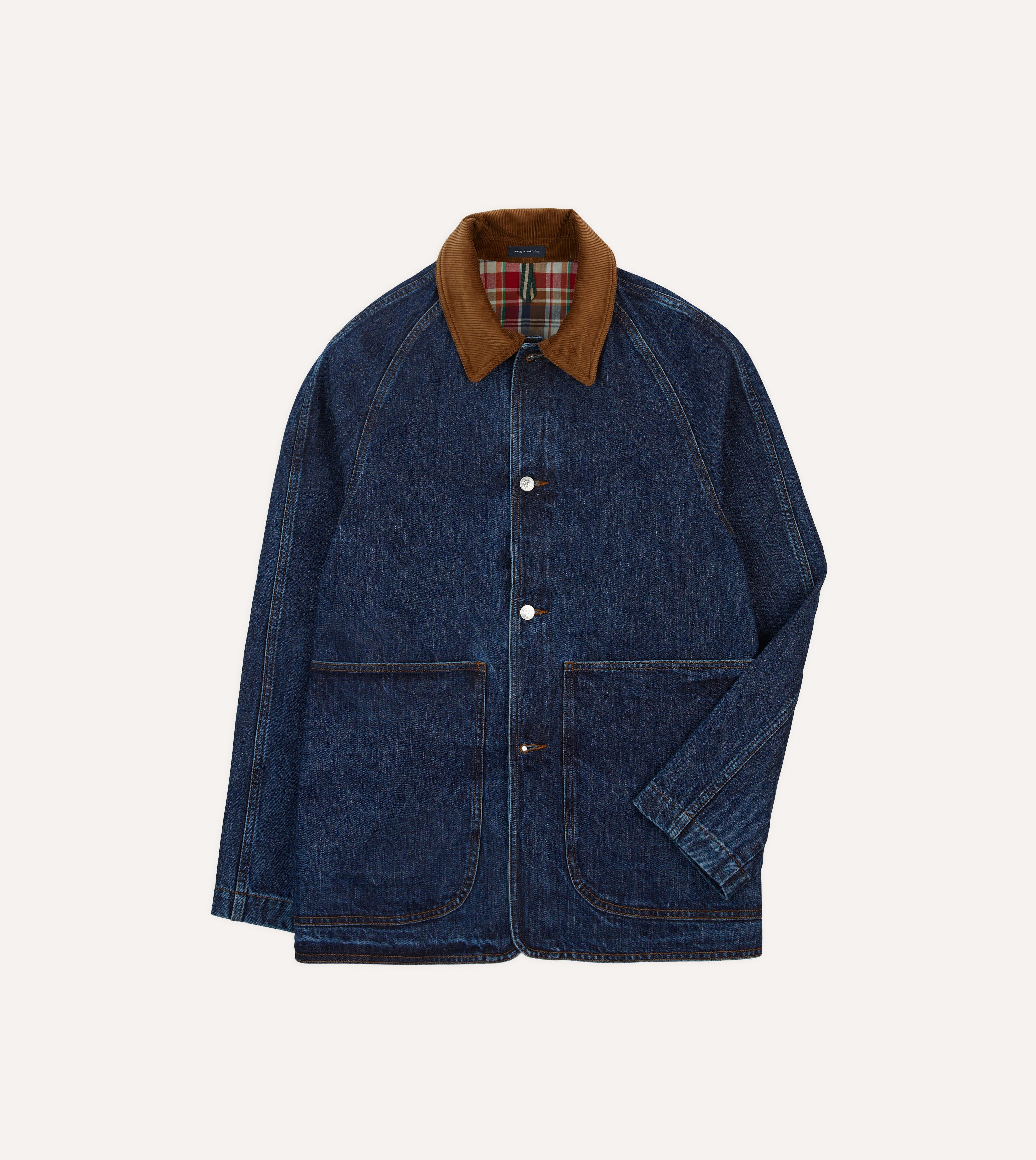 Vintage Stone Wash Denim Jacket for Men & Women - Distressed Field Coat with Multiple Pockets | Perfect for Outdoor Adventures, Casual Wear & Street Style Fashion