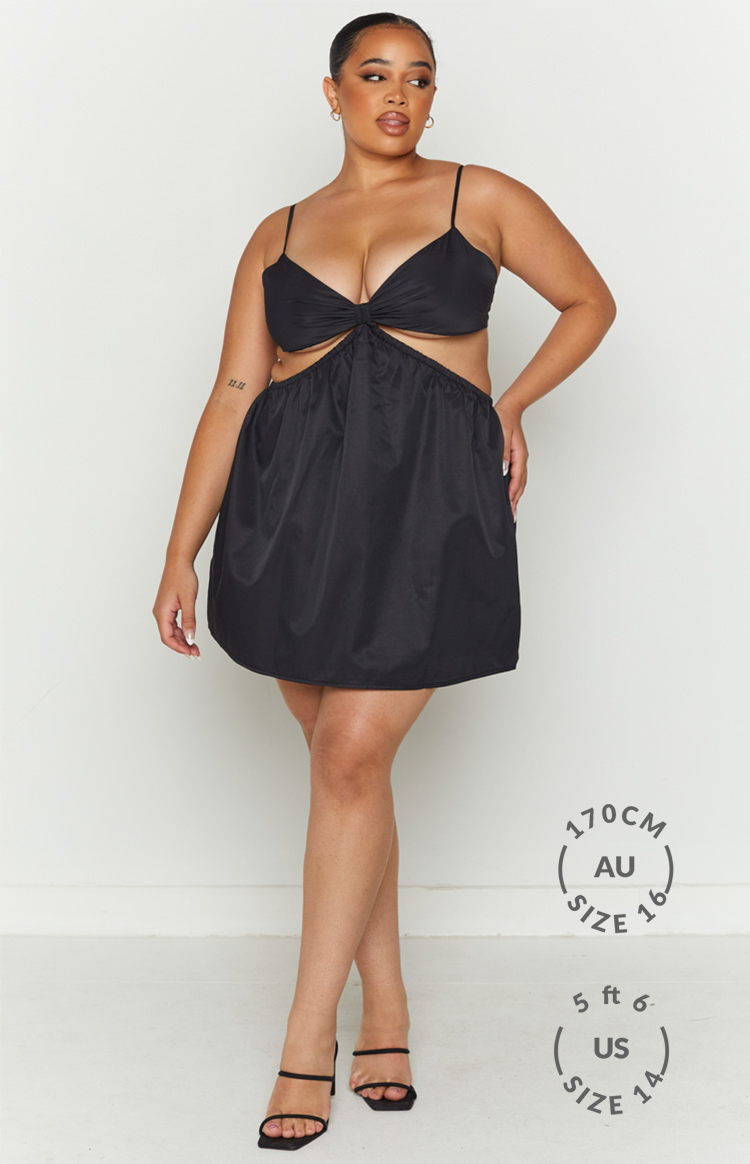 Amorgos Black Mini Dress for Women - Sexy Slim Fit Party Cocktail Dress - Perfect for Night Out, Club, Date Night & Special Occasions