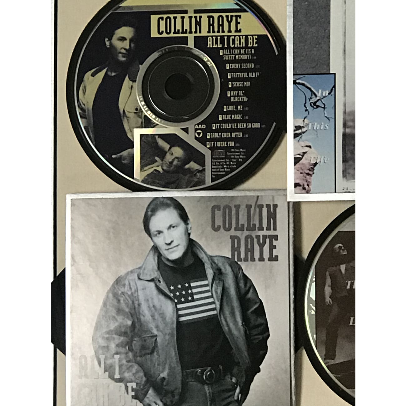 Collin Raye In-House Award - Premium Collectible Music Memorabilia for Fans & Display