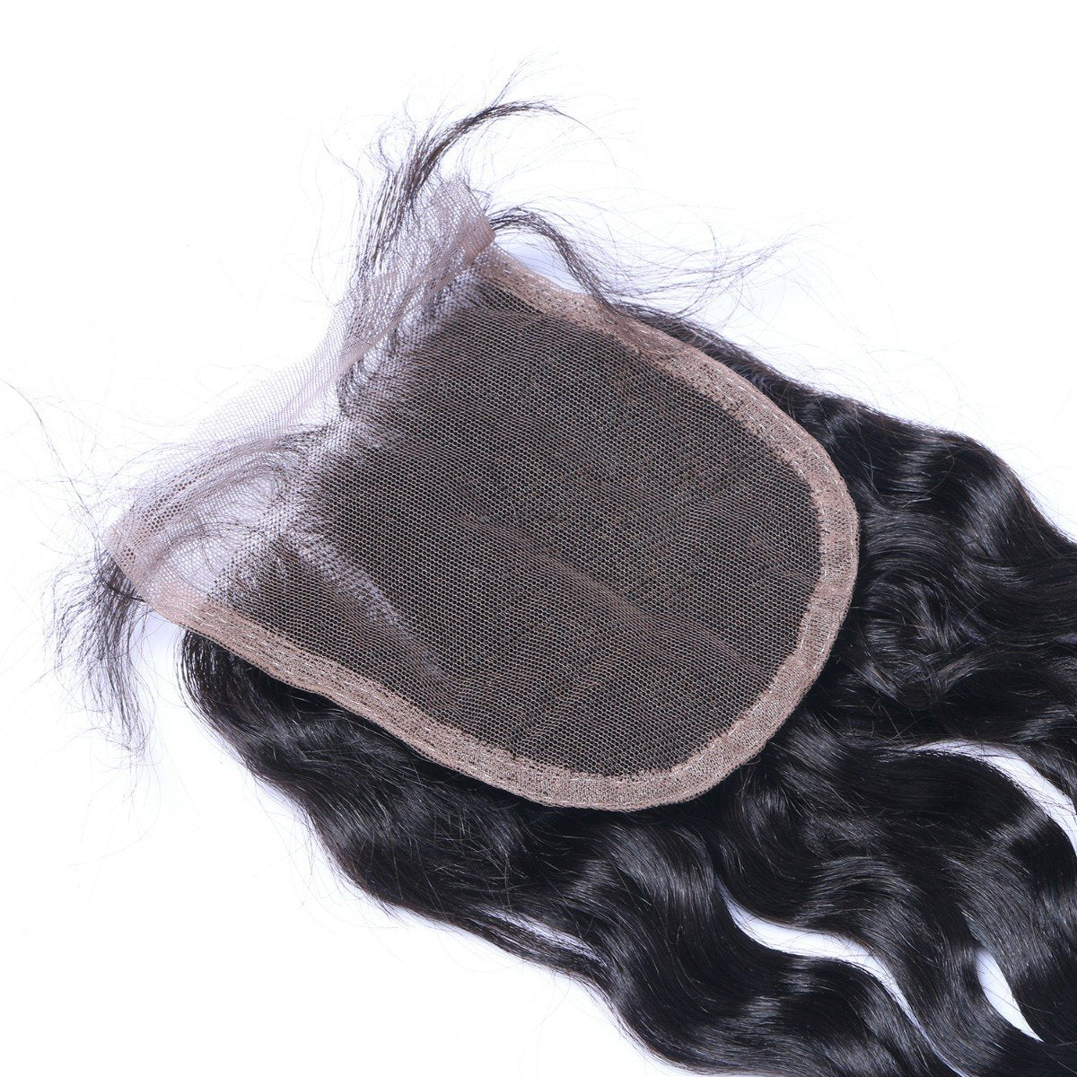 100% Natural Curly Virgin Human Hair Weave with Lace Closure - Soft & Tangle-Free for Black Women | Perfect for Sew-In, Wig Making & Protective Styling