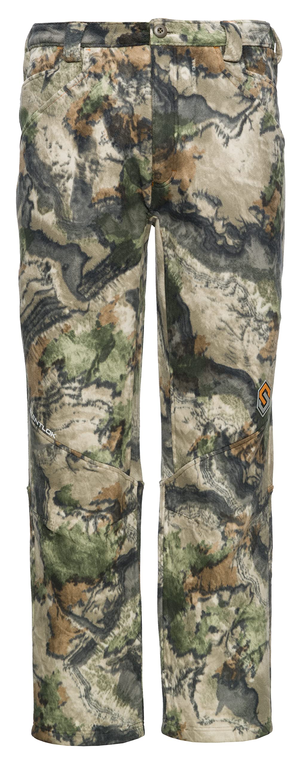 ScentLok Midweight Fleece Scent Control Stealth Camo Hunting Pants for Men - Warm, Odor-Eliminating Camouflage Pants for Deer Hunting & Outdoor Adventures