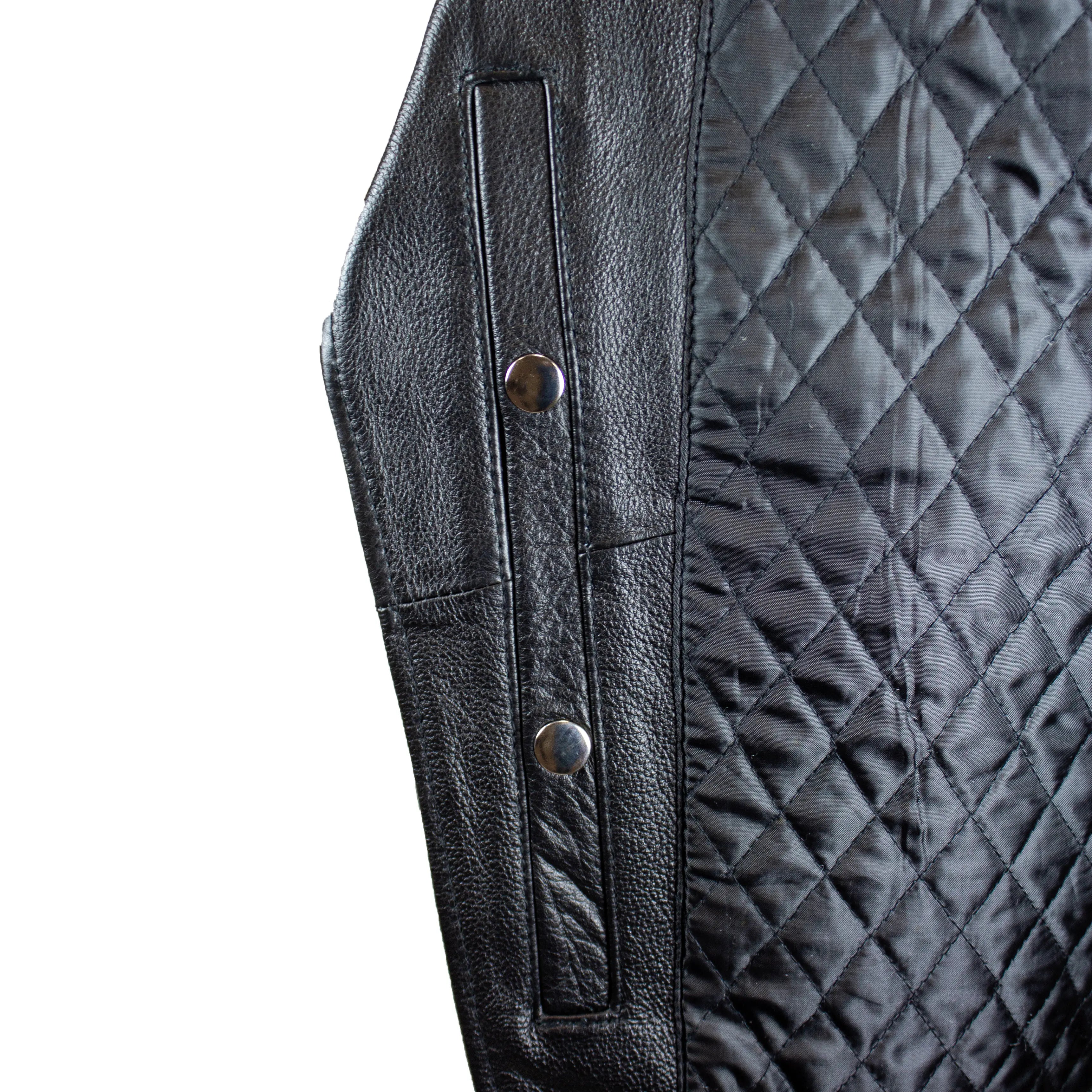 BOL Open Road Men's Motorcycle Leather Jacket - Genuine Biker Jacket for Harley Riders - Perfect for Cruising & Road Trips