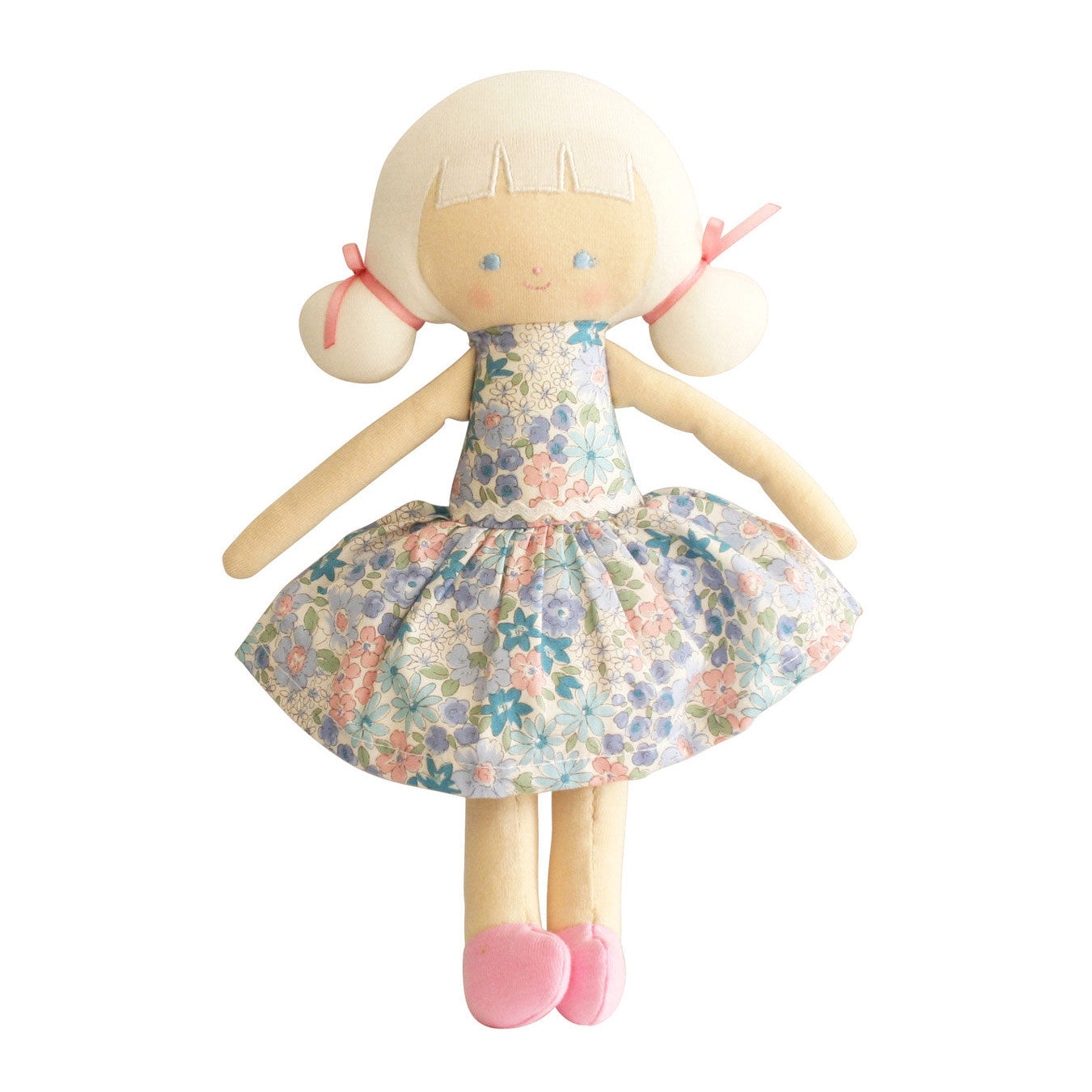 Alimrose Audrey Doll - Liberty Blue Vintage Style Collectible Doll for Kids & Adults | Perfect for Display, Gifts, and Home Decor