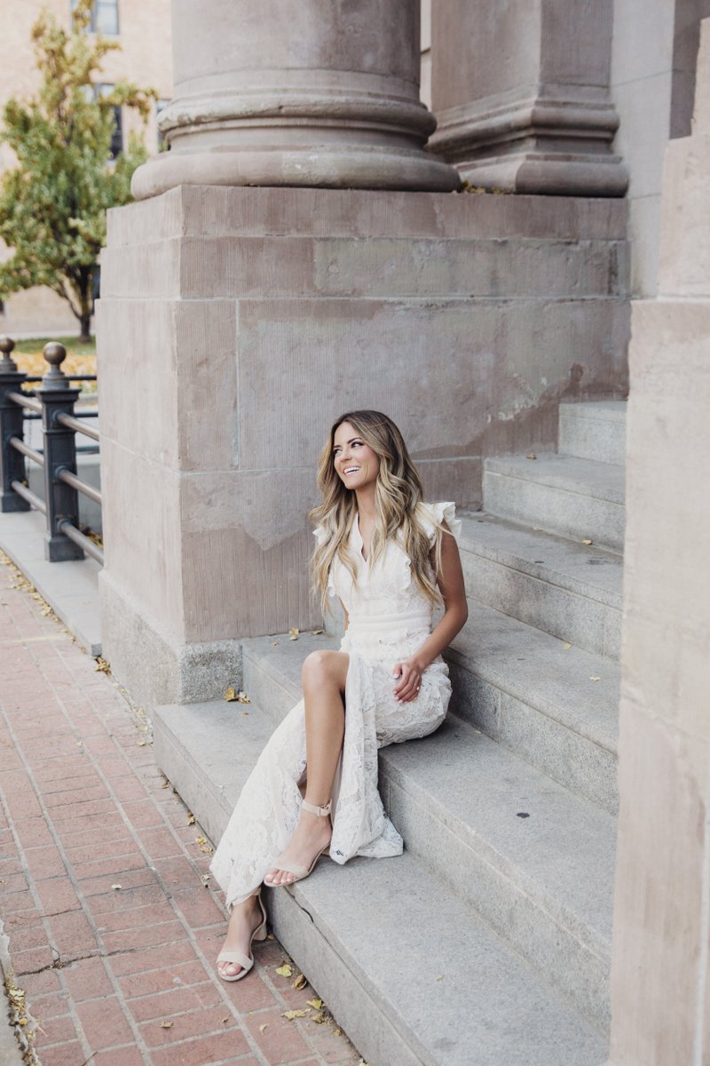 BHLDN Tadashi Shoji Placid Gown - Elegant Formal Evening Dress for Weddings, Prom & Special Occasions