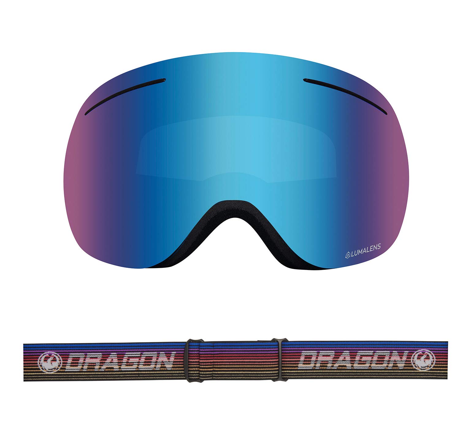 Dragon Alliance X1 Ski Goggles - Anti-Fog, UV Protection, Wide View for Men & Women - Perfect for Snowboarding, Skiing & Winter Sports