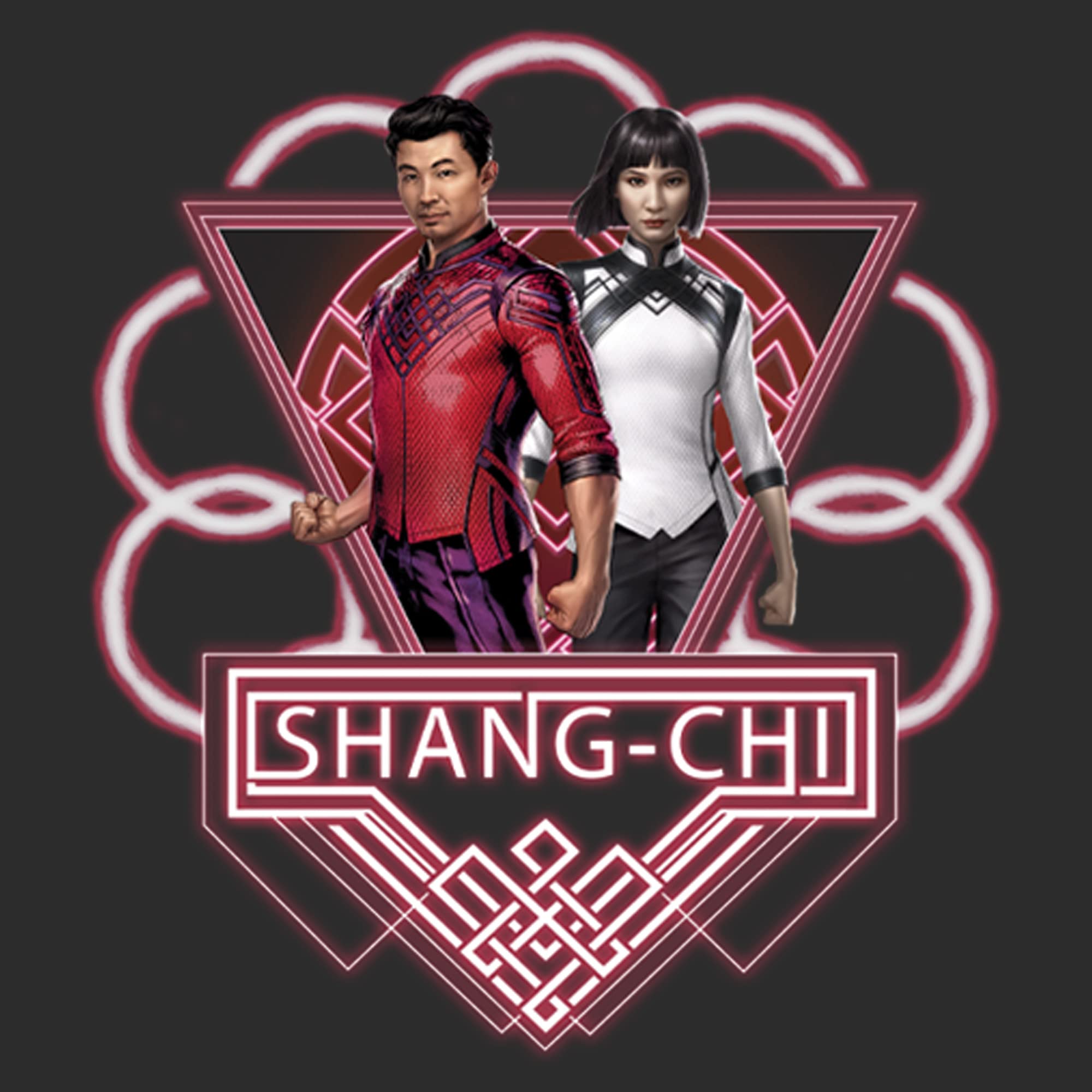 Women's Marvel Shang-Chi and The Legend of The Ten Rings Graphic T-Shirt - Brother Sister Matching Outfits for Movie Fans & Cosplay