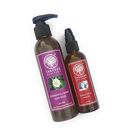 Hair Wash + Hair Oil