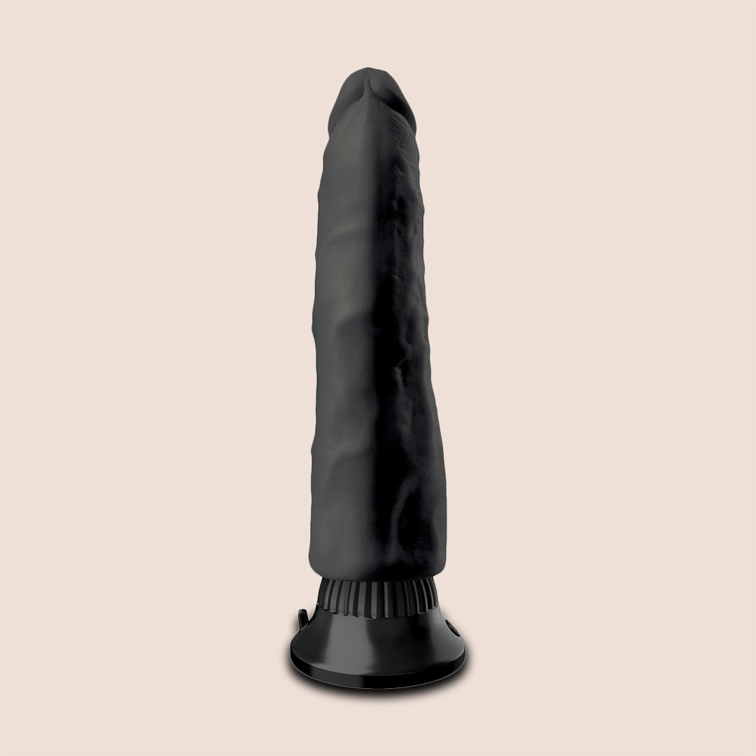 Real Feel Deluxe No. 3 | 7 Inch Lifelike Vibrating Dildo with Strong Suction Cup Base - Perfect for Solo Play, Couples Intimacy & BDSM Exploration