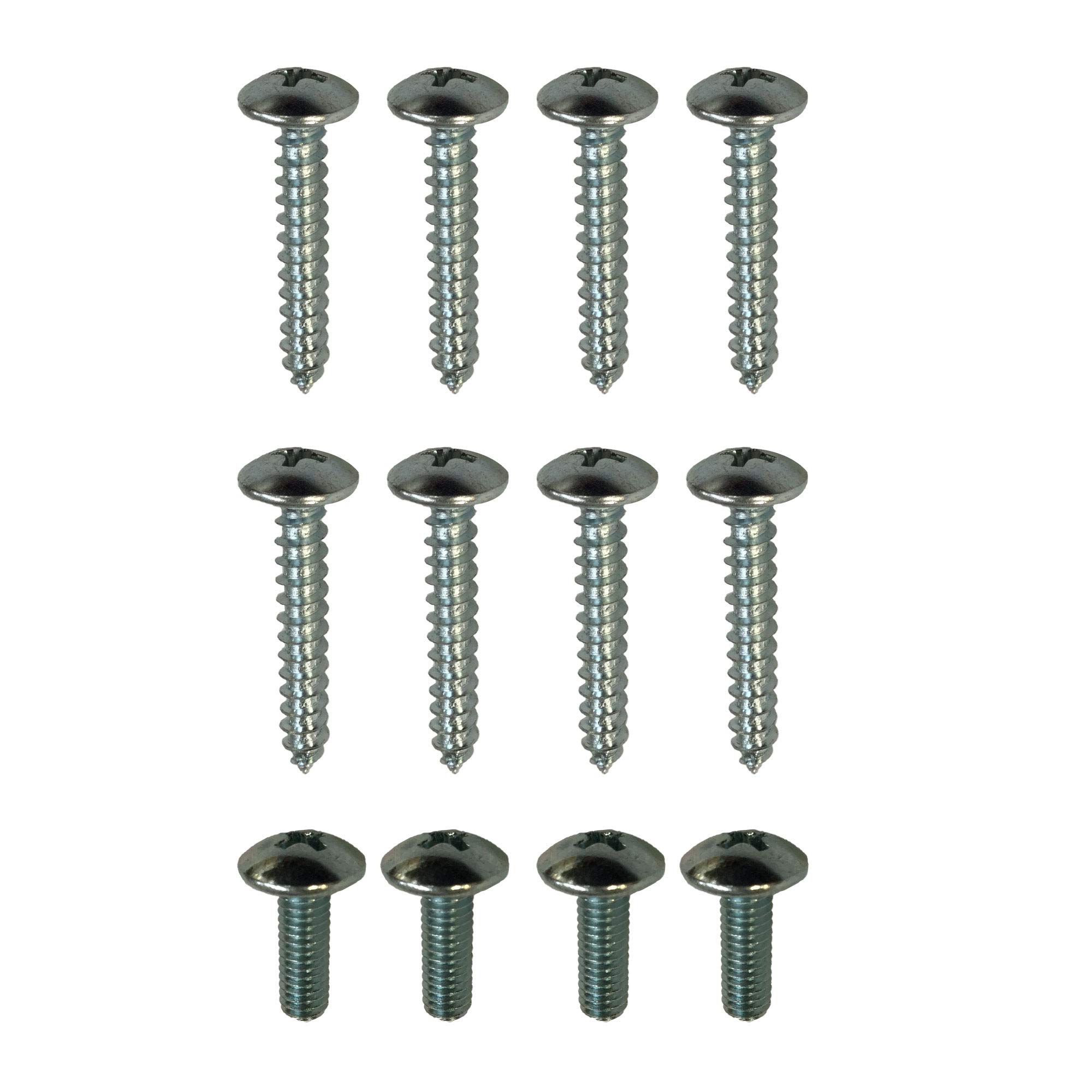 Nathan James 32203-H Silver Hardware Kit for Oraa Side Table | Replacement Parts for Furniture Assembly & Repair | Perfect for DIY Home Decor Projects