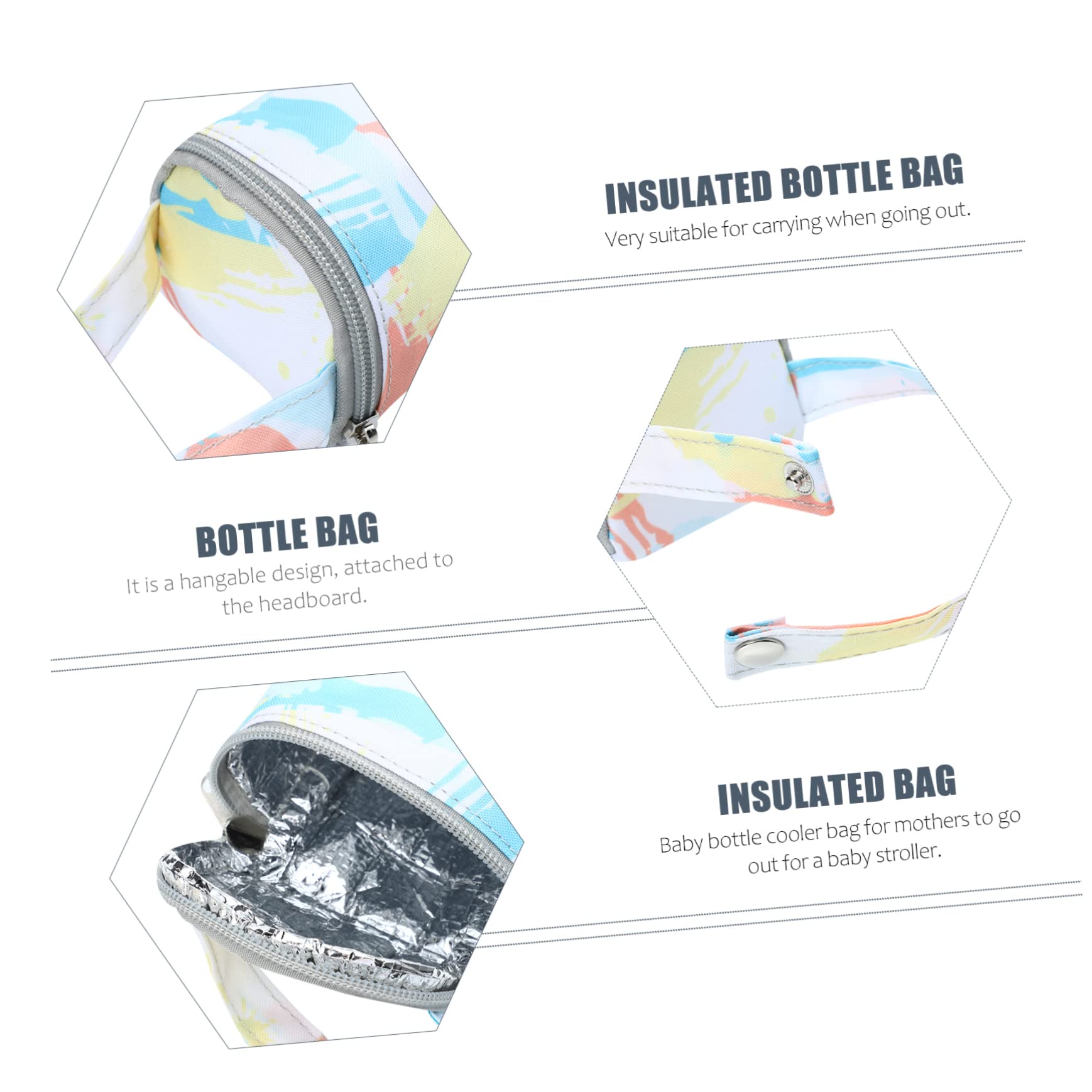 Hohopeti Insulated Breast Milk Cooler Bag - Portable Milk Warmer & Cooler for Daycare, Travel, and On-the-Go Moms - Perfect for Storing, Warming, and Transporting Breastmilk Safely