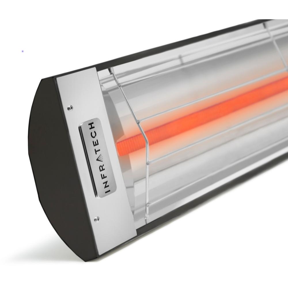 Infratech CD Series 33 3000W Dual Element Infrared Electric Heater - Indoor/Outdoor Patio Heating for Restaurants & Homes