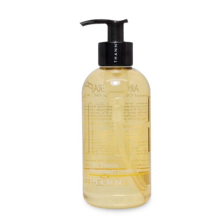 Eden Breeze Aromatherapy Shower Gel - Relaxing Lavender & Eucalyptus Scent for Stress Relief | Moisturizing Body Wash for Dry Skin | Perfect for Spa Nights & Self-Care Routines
