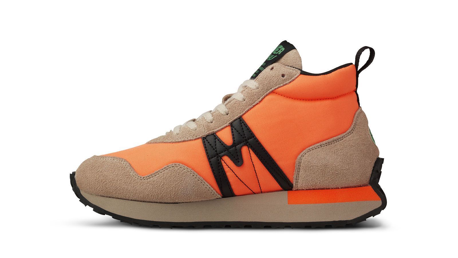 KARHU X VYNER ARTICLES M RUNNER Sneakers - Smoke Gray / Nectarine Colorway | Lightweight Running Shoes for Men | Perfect for Jogging, Gym Workouts & Casual Streetwear