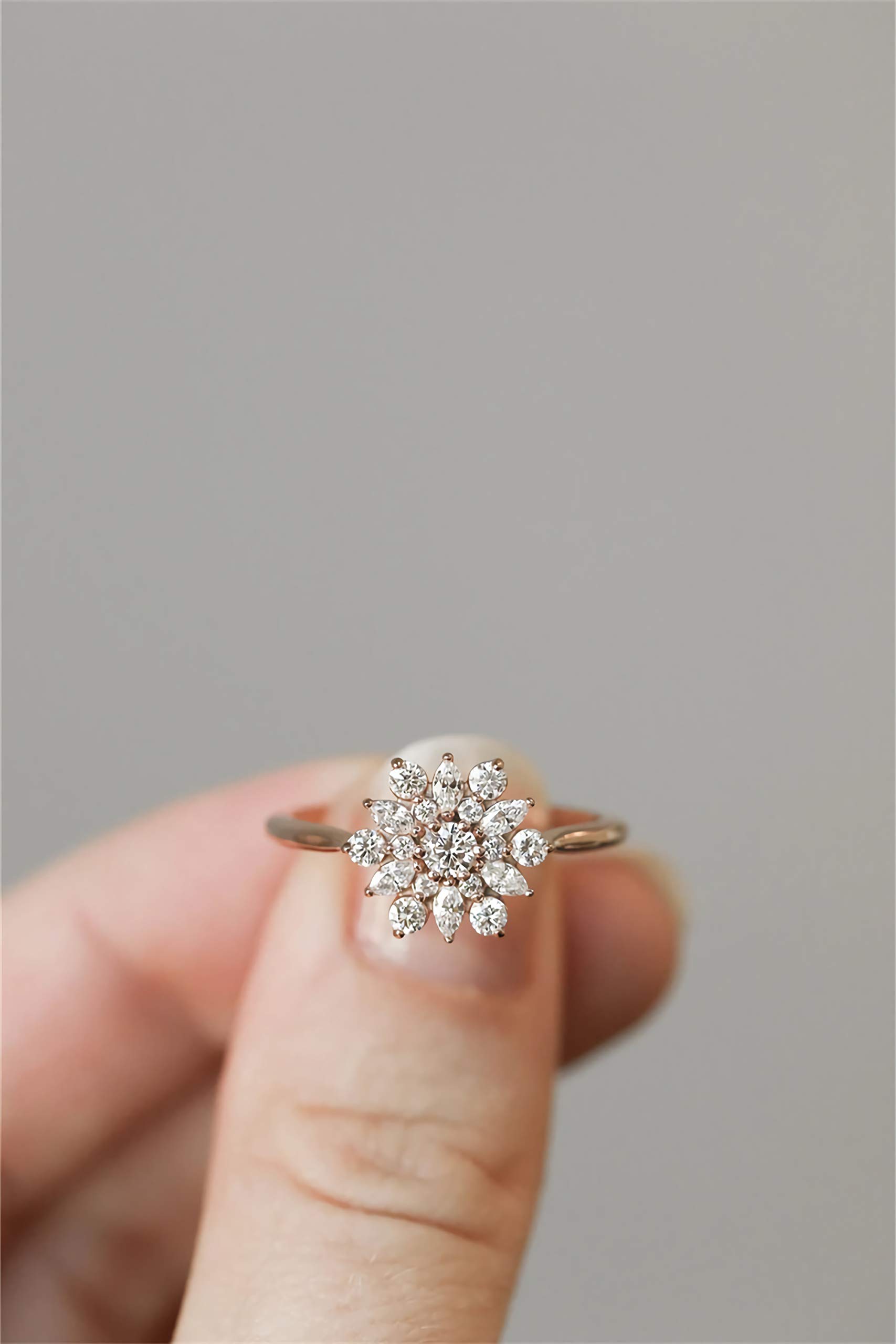 0.5 Carat (ctw) Moissanite Engagement Ring in 14K Gold - Elegant Solitaire Wedding Ring for Women | Perfect for Proposals, Anniversaries & Bridal Jewelry