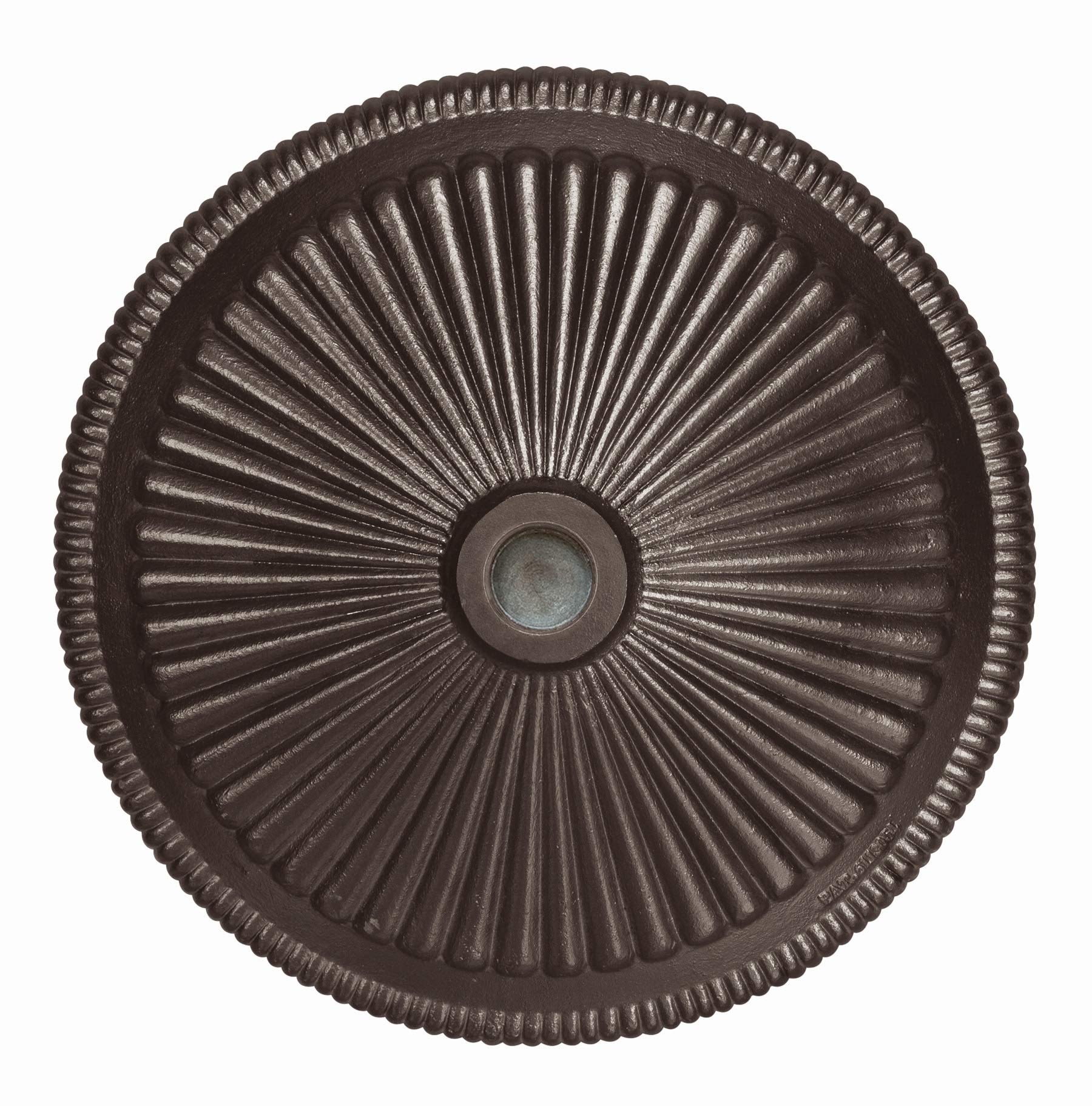 SimplyShade 50lb Cast Iron Freestanding Patio Umbrella Base - Heavy Duty Bronze Outdoor Weighted Stand for Market Umbrellas - Perfect for Poolside, Backyard, Deck & Garden Use