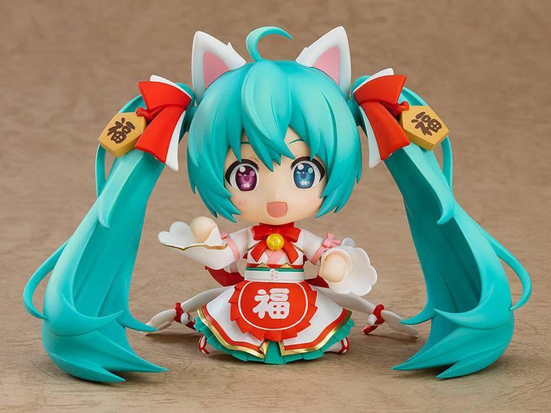 Hatsune Miku Nendoroid Figure - Character Vocal Series 01 Maneki Miku Version (1777) - Perfect for Anime Collectors & Vocaloid Fans Display