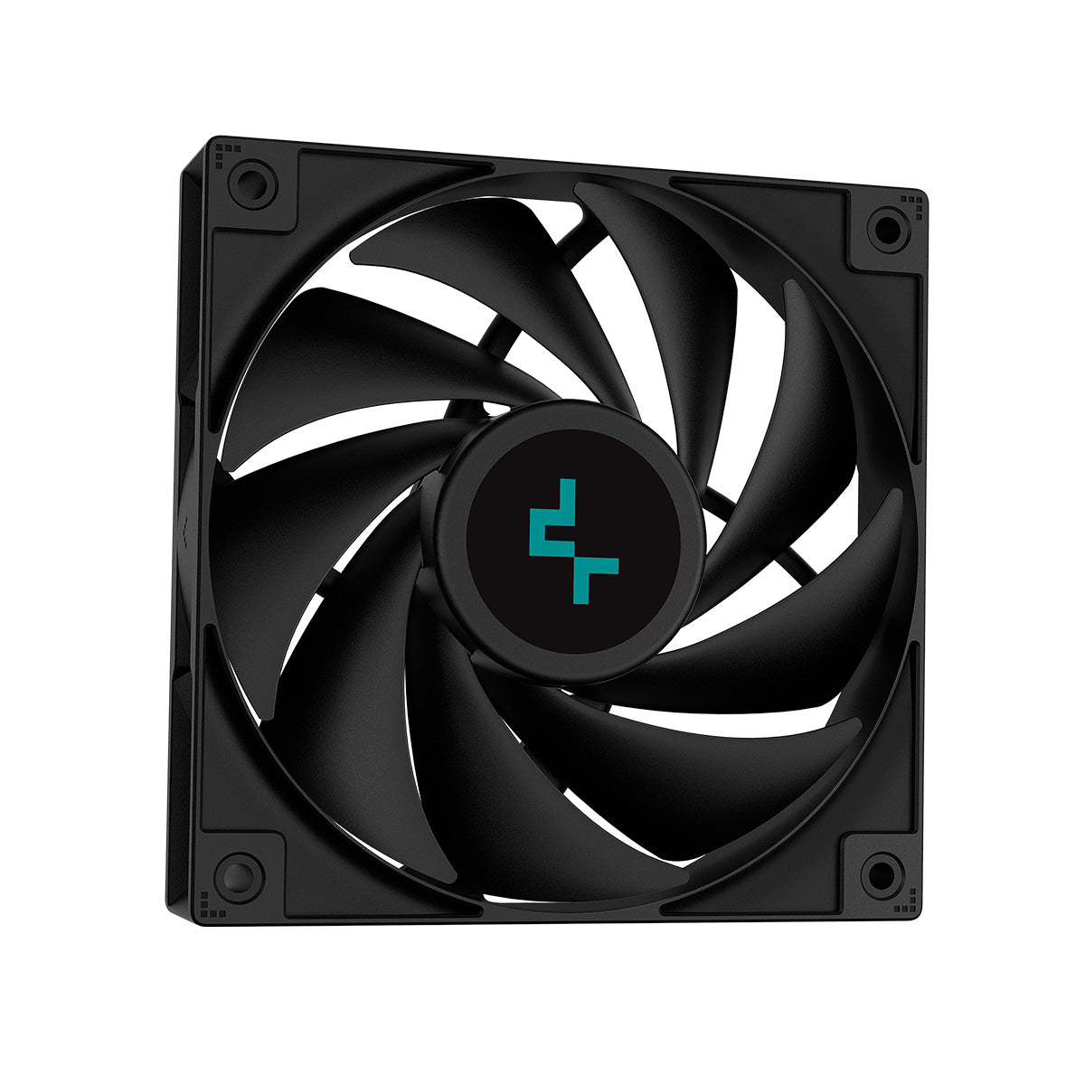 Deepcool LS720S ZERO DARK 360mm AIO Liquid CPU Cooler - High Performance RGB Cooling for Gaming PC, Workstation & Overclocking