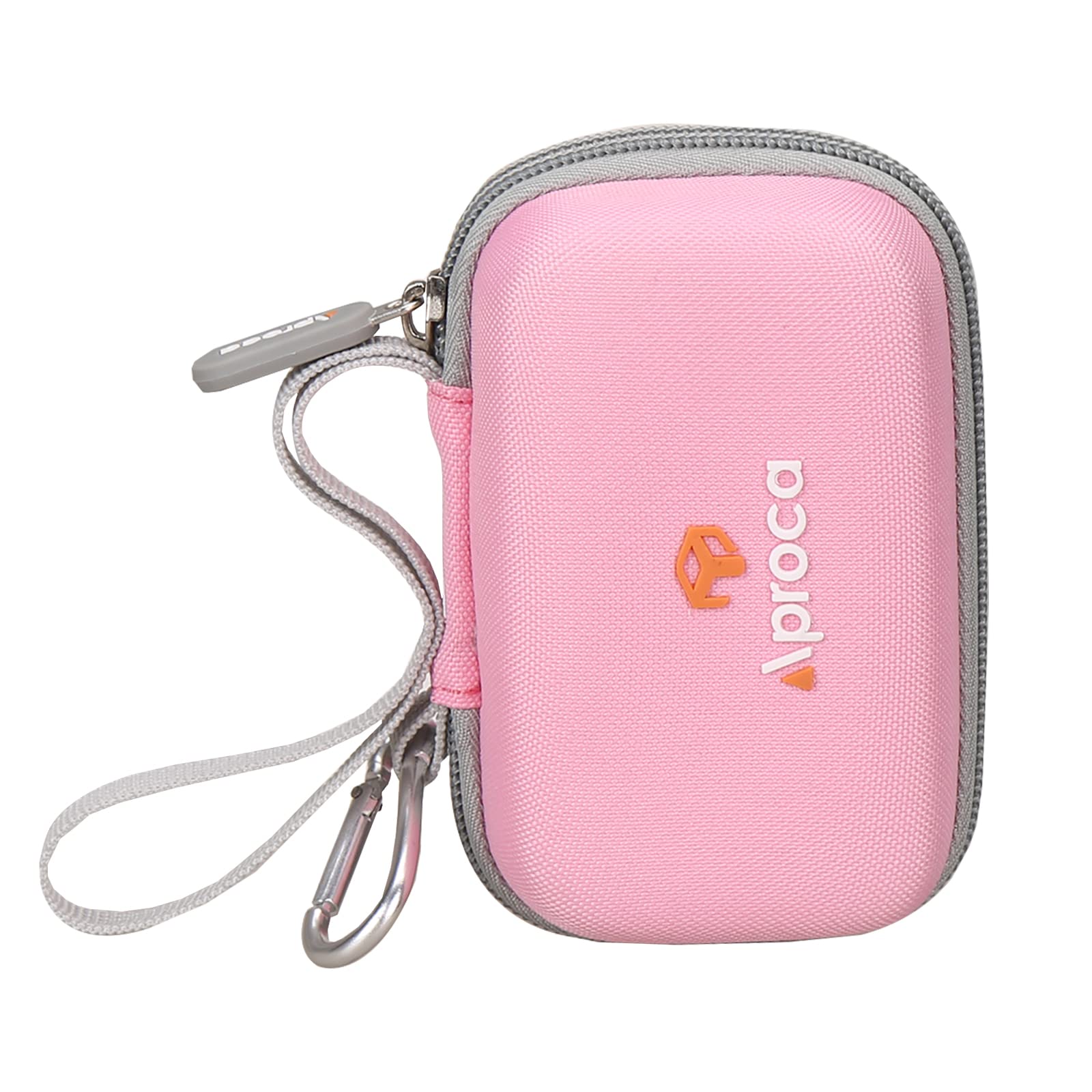 Aproca Pink Protective Case for CAMKORY & Lecran Digital Cameras - Travel Storage Camera Bag for Kids Video Camera - Perfect for Travel, School & Outdoor Adventures
