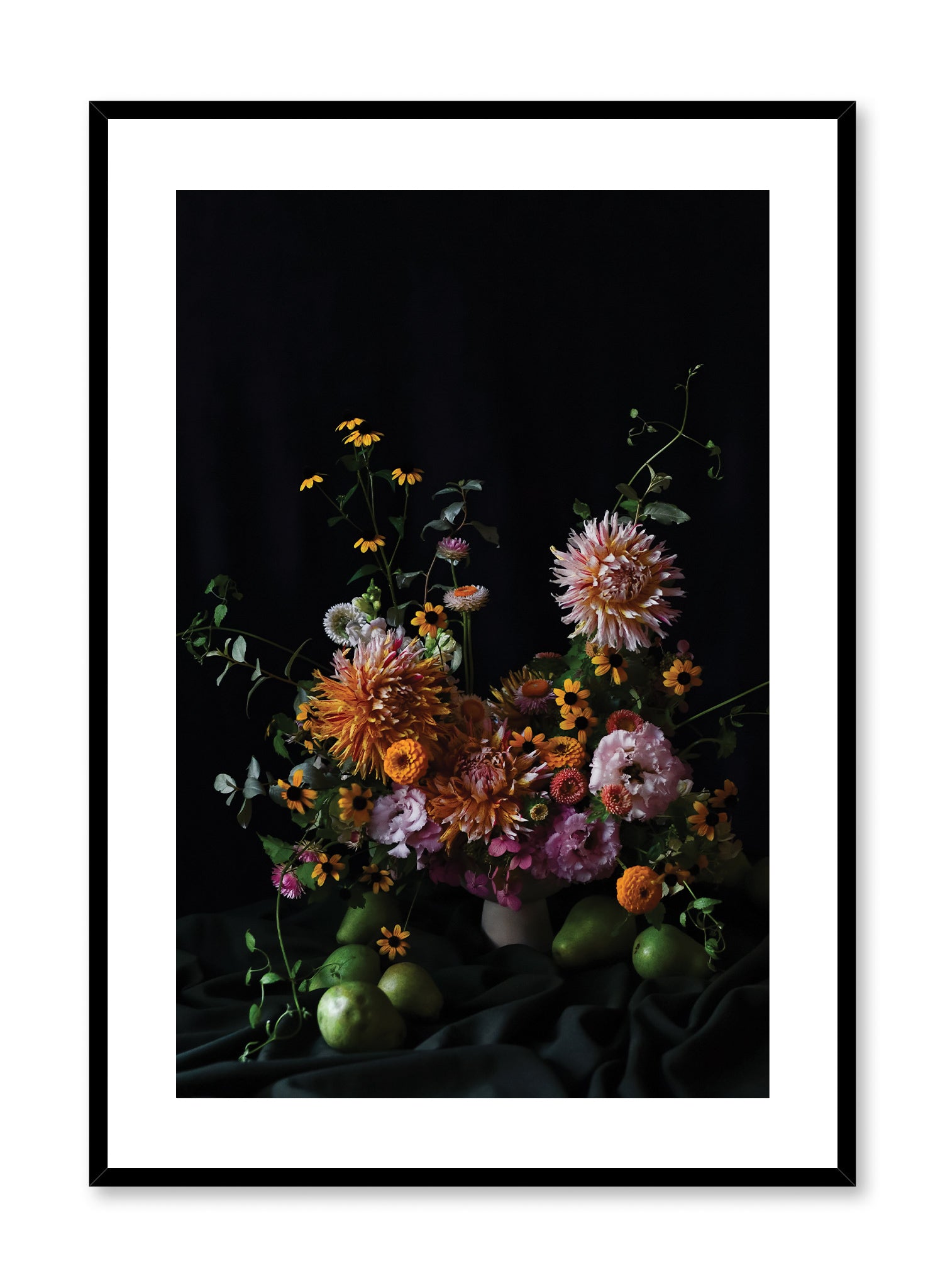 Joyful Contrasts Art Print - Vibrant Wall Decor for Living Room, Bedroom & Office - Perfect for Home & Gifting