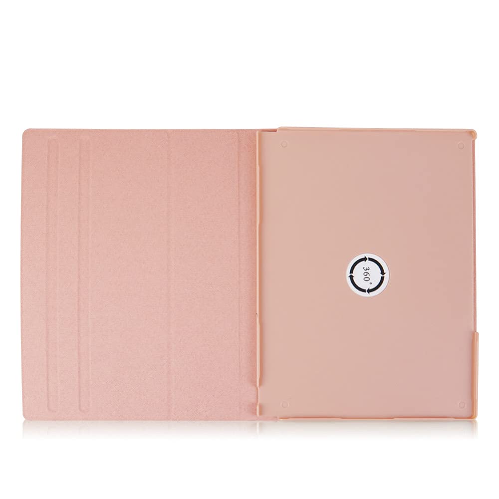 Premium Rotating Case for reMarkable 2 Paper Tablet - Protective Cover with Pen Holder & Stand Function - Pink - Perfect for Note-Taking, Drawing & Business Professionals