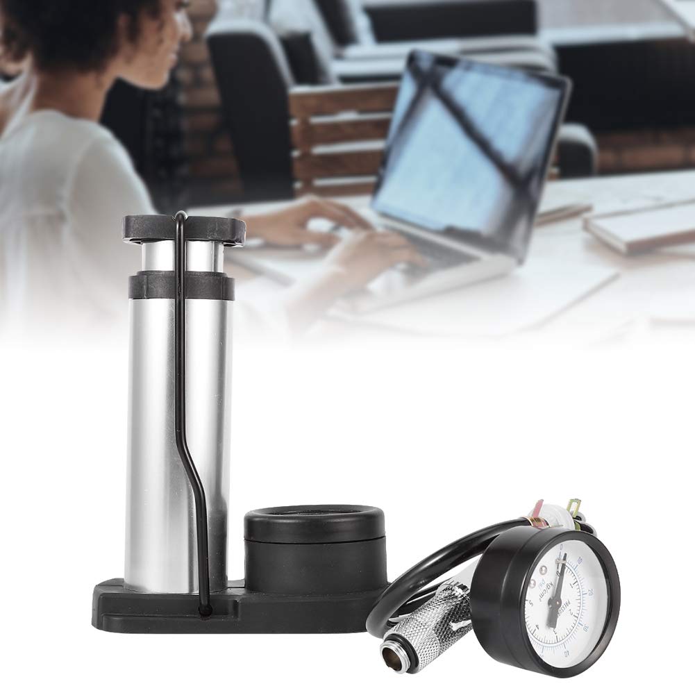 Professional Wisoqu Double Barometer Water Leak Tester - Accurate Pressure Gauge for Computer Cooling System Leak Detection - Ideal for PC Maintenance & HVAC Diagnostics