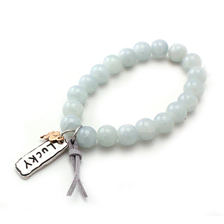 Stylish Glass Bead Bracelet for Women - Elegant Handmade Jewelry Gift for Party, Wedding & Everyday Wear