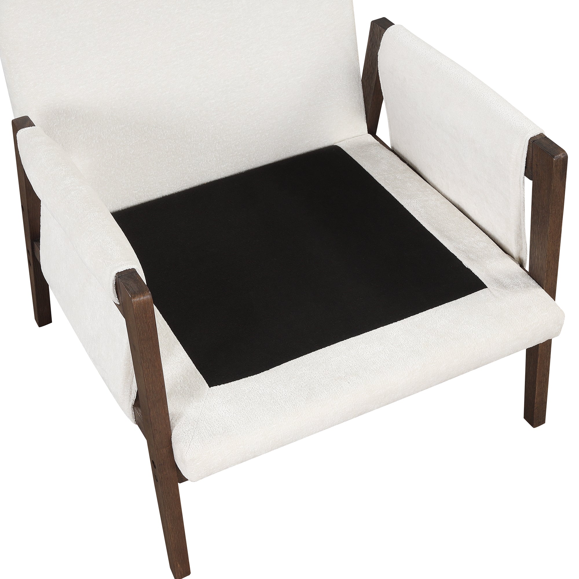 Kelly Mid Century Modern Velvet Accent Armchair - Stylish Roundhill Furniture for Living Room, Bedroom & Office - Comfortable Lounge Chair for Home Decor