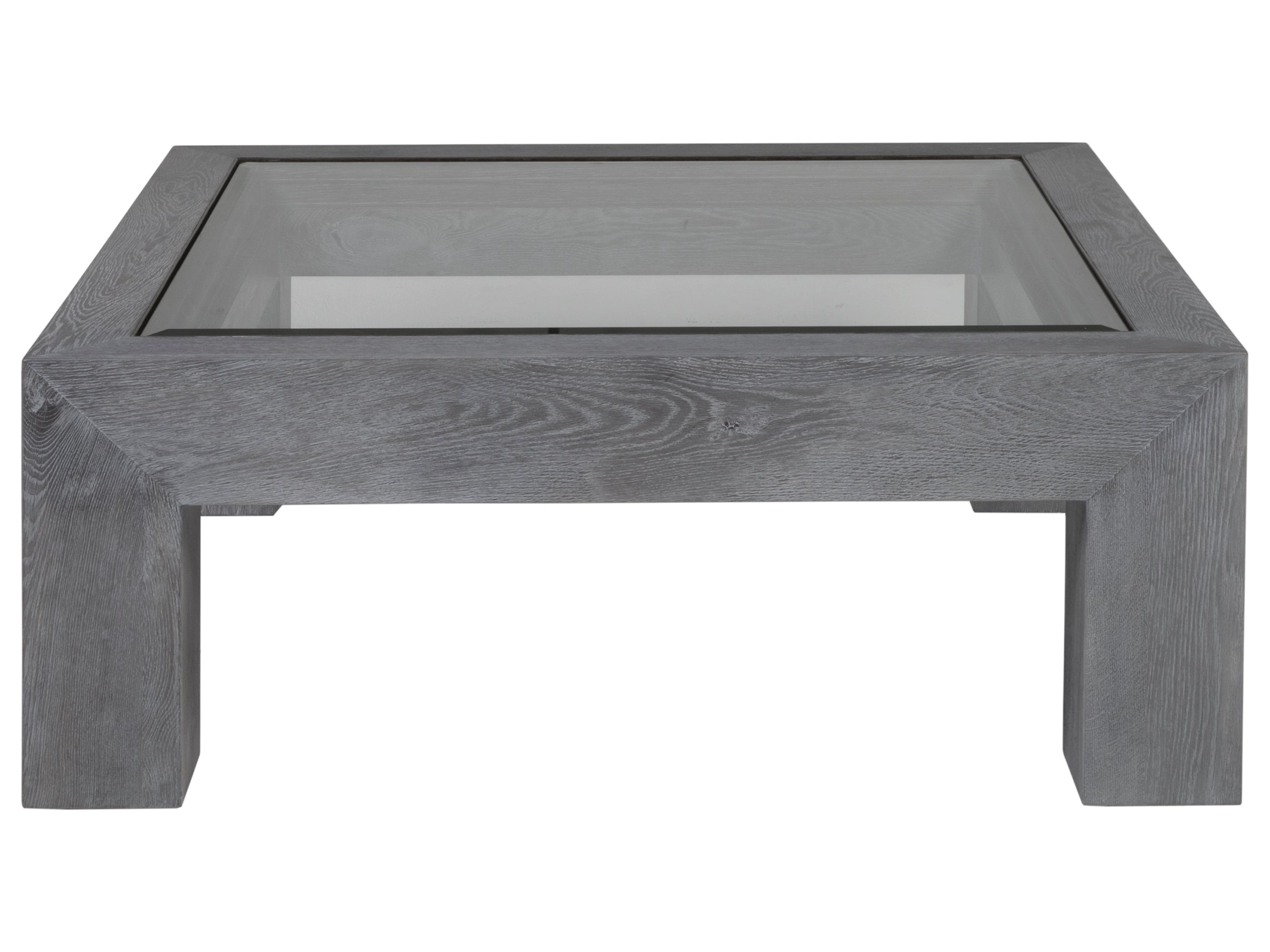 Accolade Square Cocktail Table in Carbon Finish - Modern Coffee Table for Living Room, Lounge & Outdoor Patio Decor