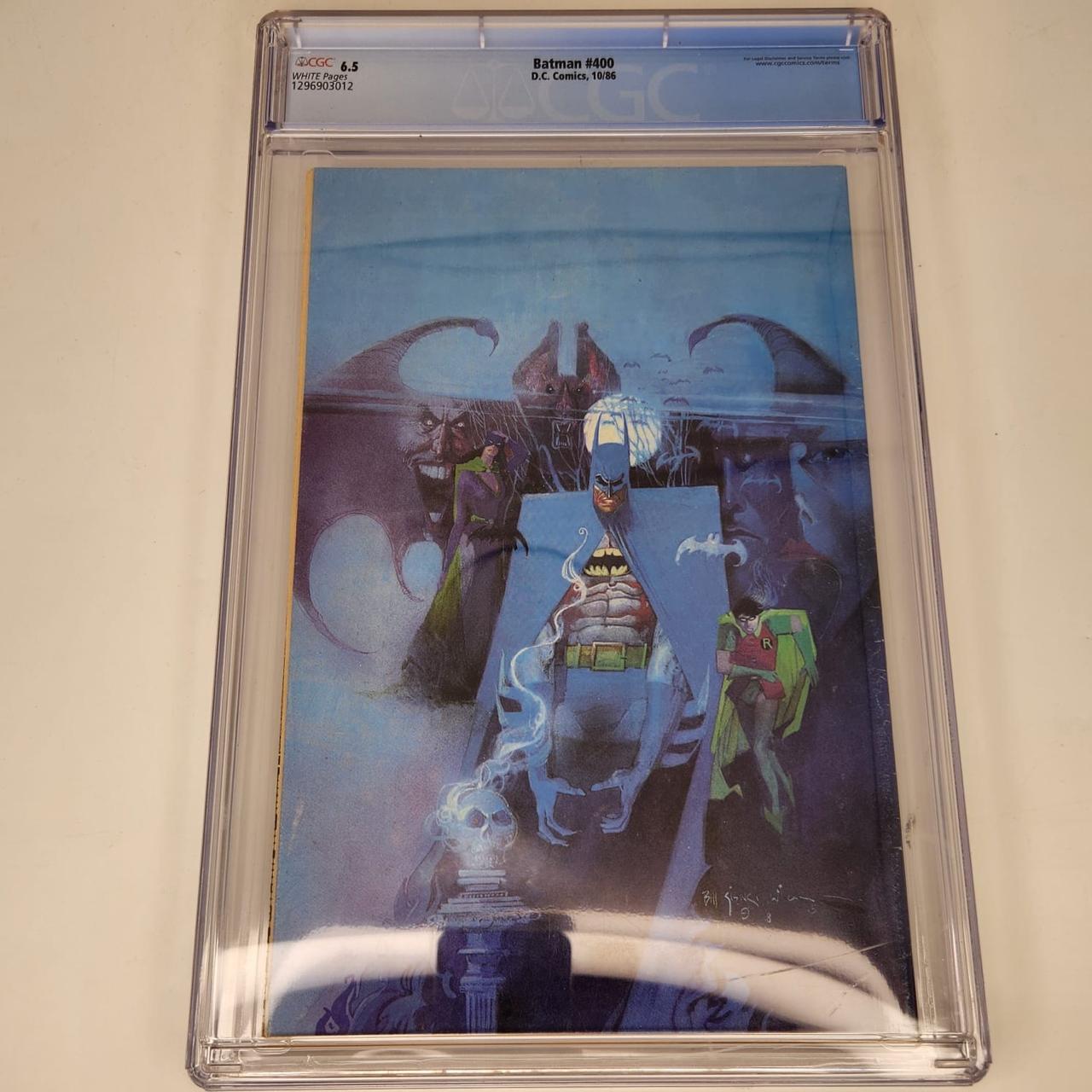 Batman #400 Anniversary Issue CGC 6.5 Graded Comic Book - Rare Collectible for DC Fans & Comic Book Display