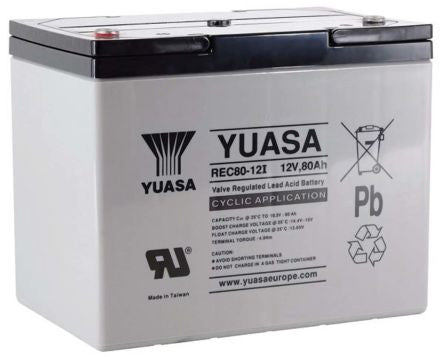 12V 80Ah AGM Deep Cycle Battery for Mobility Scooters - Long-Lasting Power for Seniors & Disabled - Perfect for Daily Commuting, Shopping & Outdoor Adventures