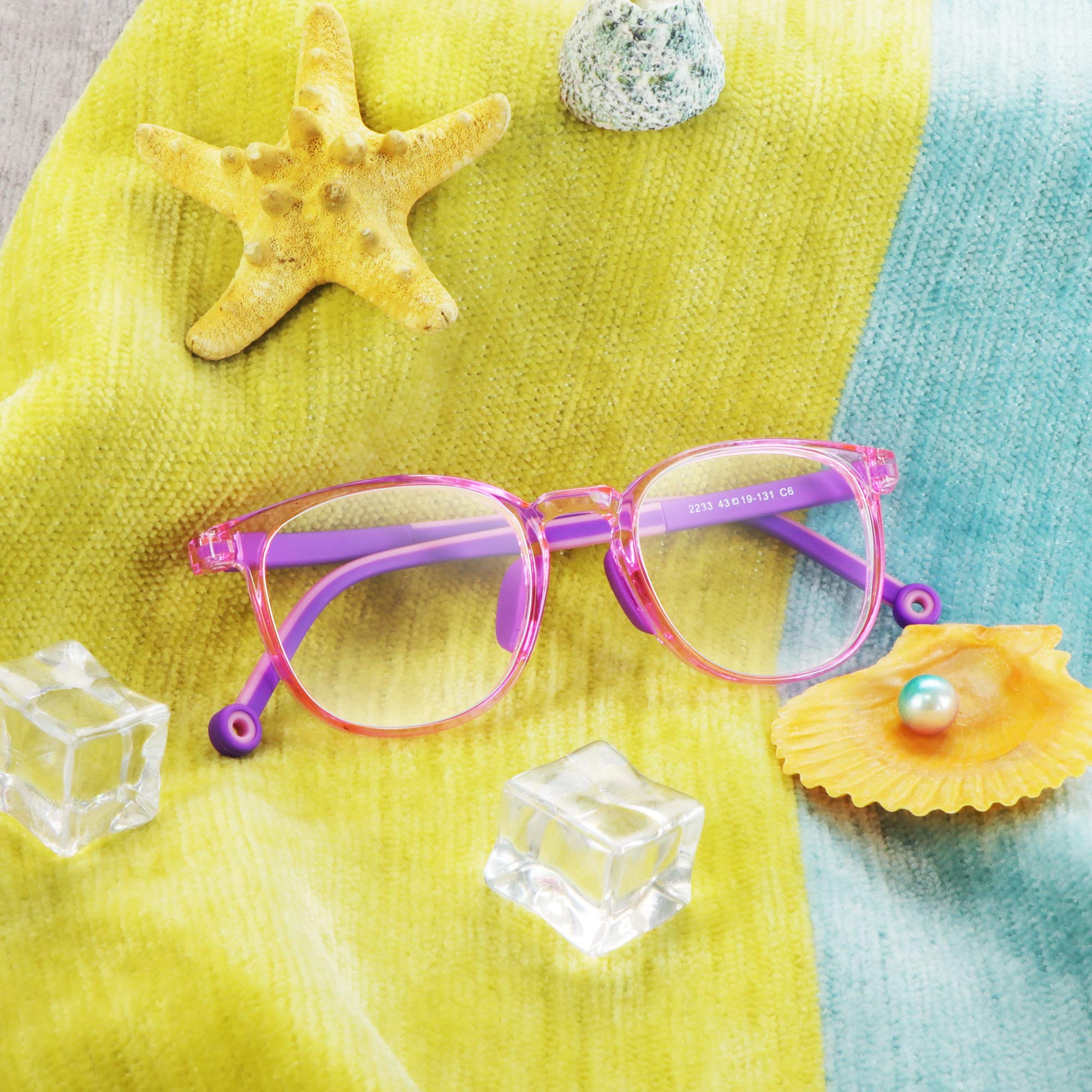 Kids Blue Light Blocking Glasses - Anti Eyestrain for Computer Use