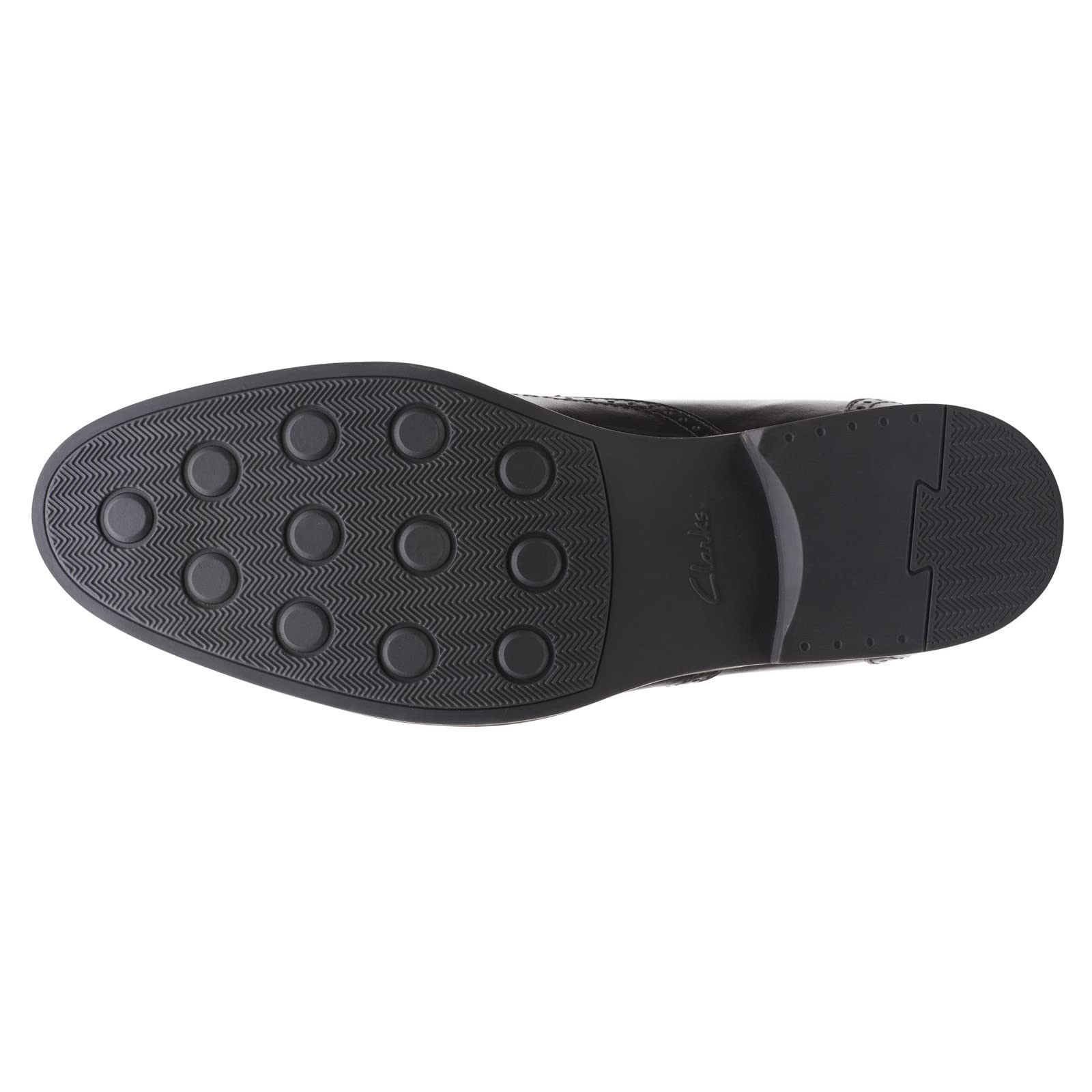 Clarks Men's Whiddon Wing Oxford Shoes - Classic Leather Dress Shoes for Business & Formal Occasions | Comfortable & Stylish Men's Footwear for Office, Weddings & Professional Events