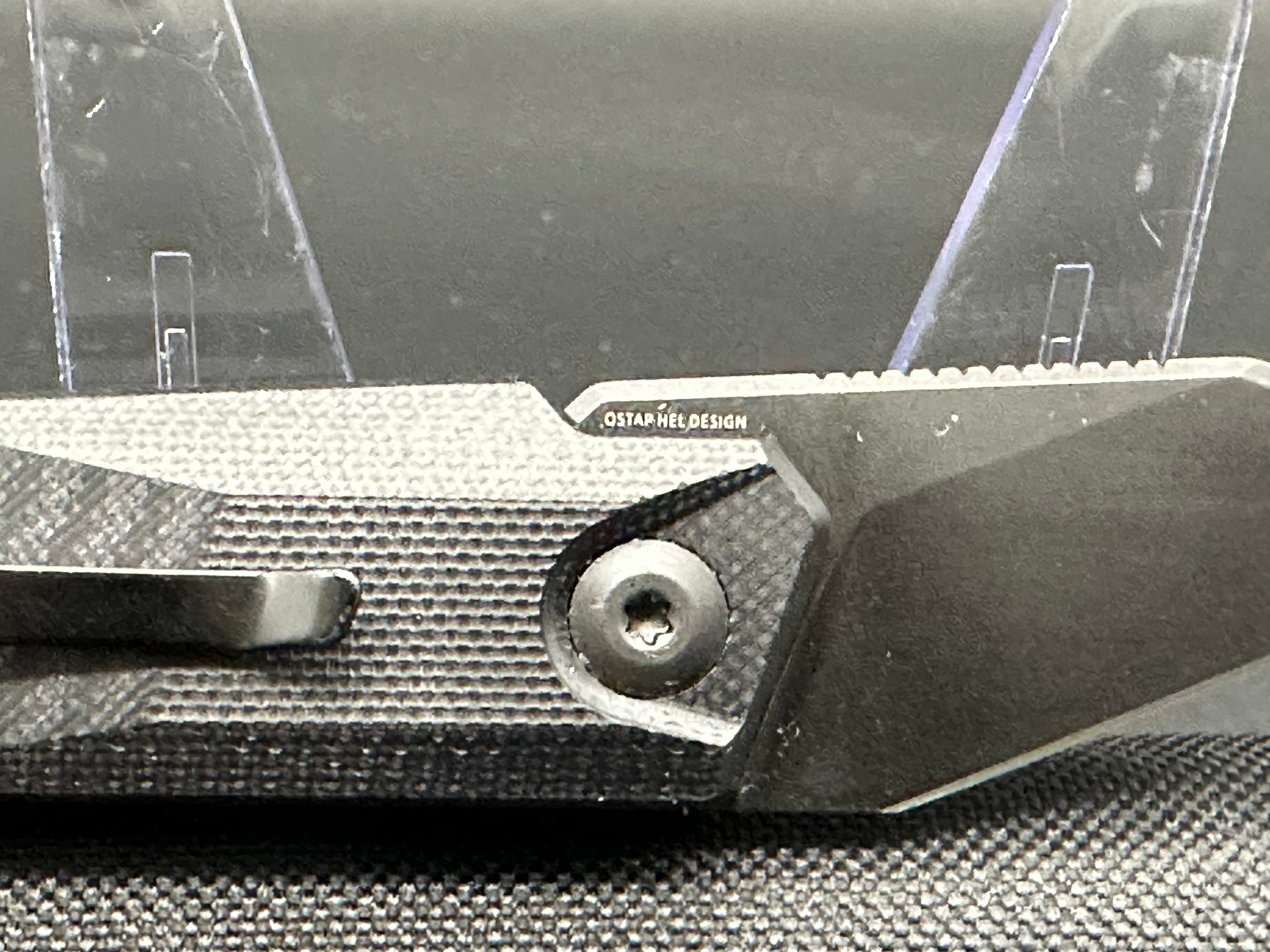 CIVIVI Ki V Front Flipper Slip Joint Pocket Knife - Black EDC Folding Knife for Outdoor, Camping & Everyday Carry