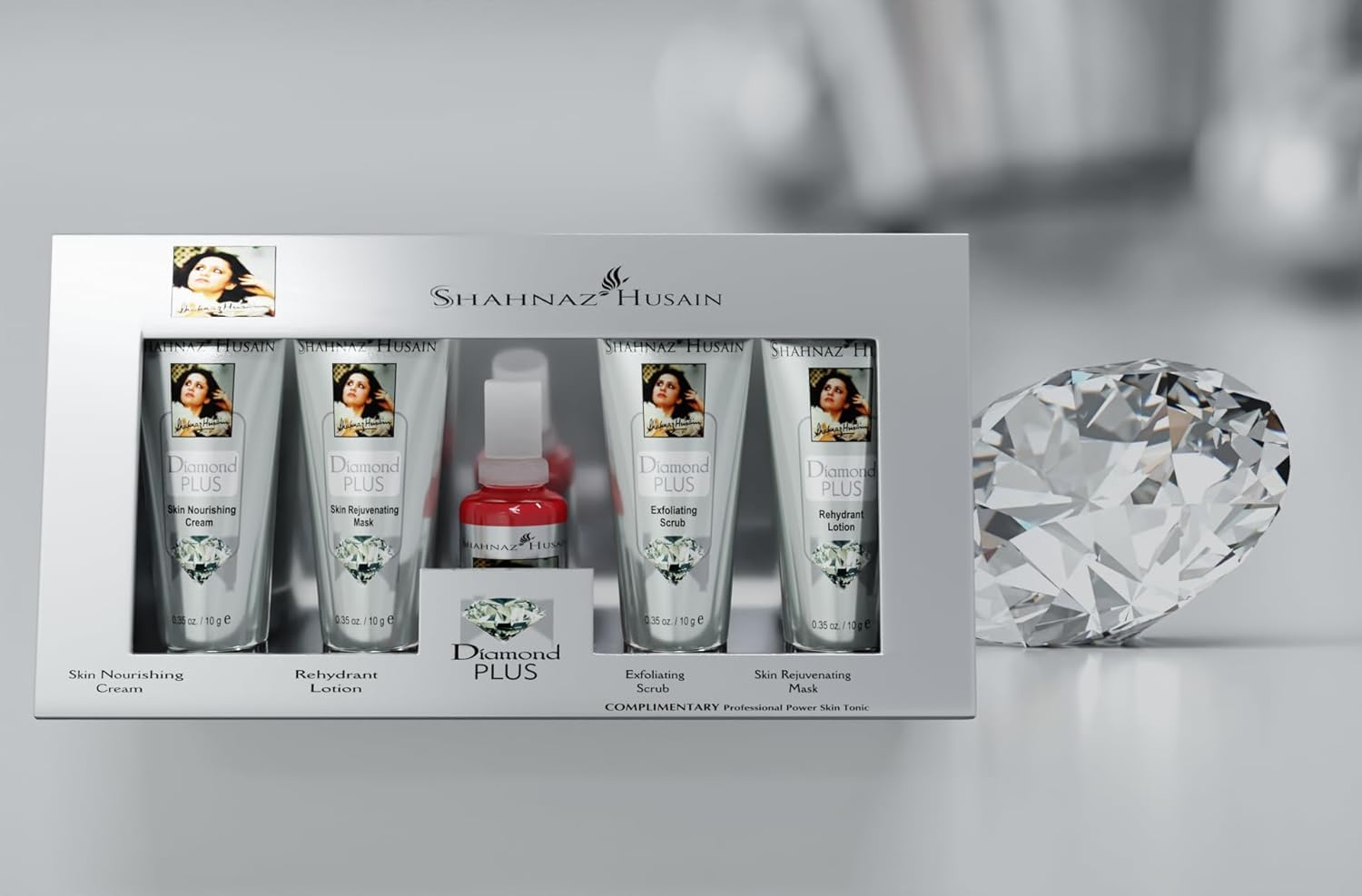 Shahnaz Husain Gold Facial Kit - Skin Care & Repair Treatment with Power Tonic | 100% Original with Hologram | Professional Skin Revival for Glowing Complexion | Perfect for Daily Skincare Routine & Spa Treatments
