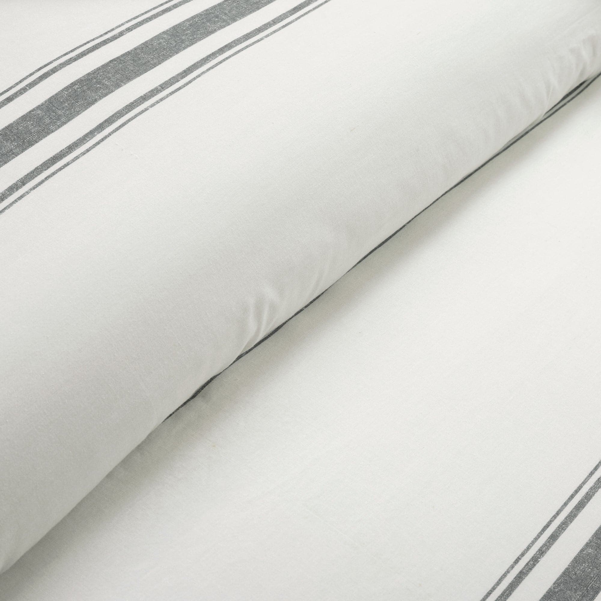 Farmhouse Stripe 100% Cotton Duvet Cover Set - Soft & Breathable Bedding for Cozy Bedroom Decor - Perfect for Guest Rooms, Master Bedrooms & Vacation Homes