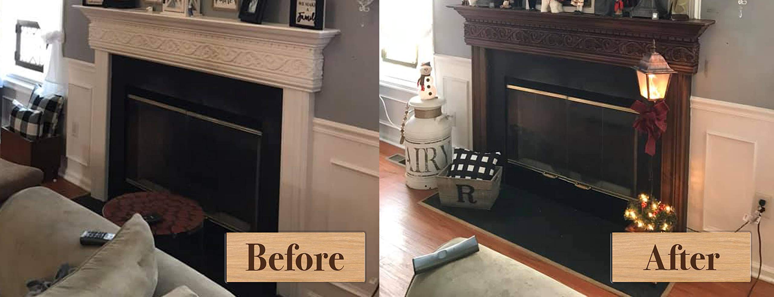 Retique It Water-Based Gel Stain - Contemporary Wood & Java Finish for Furniture, Cabinets, DIY Projects | Easy Application, Eco-Friendly, Long-Lasting | Perfect for Home Renovation & Wood Restoration