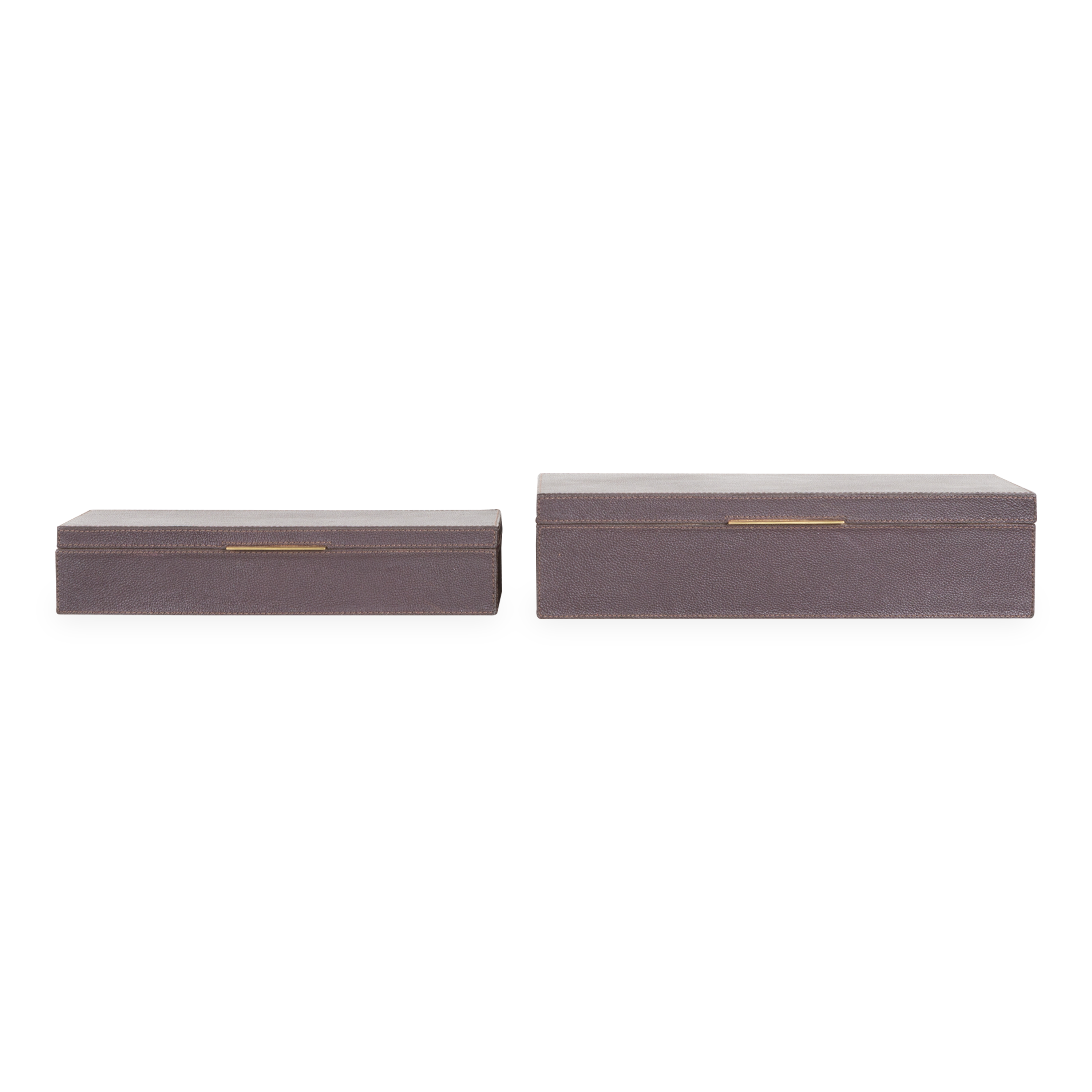 Premium Ralston Genuine Leather Storage Boxes - Handcrafted Organizer for Jewelry, Watches & Keepsakes - Perfect for Home Decor, Gift Giving & Luxury Storage