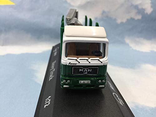 1/72 Scale JOYCITY F2000 Heavy Duty Lumber Truck Diecast Model - Collectible Construction Vehicle for Display, Gifts & Diorama Scenes