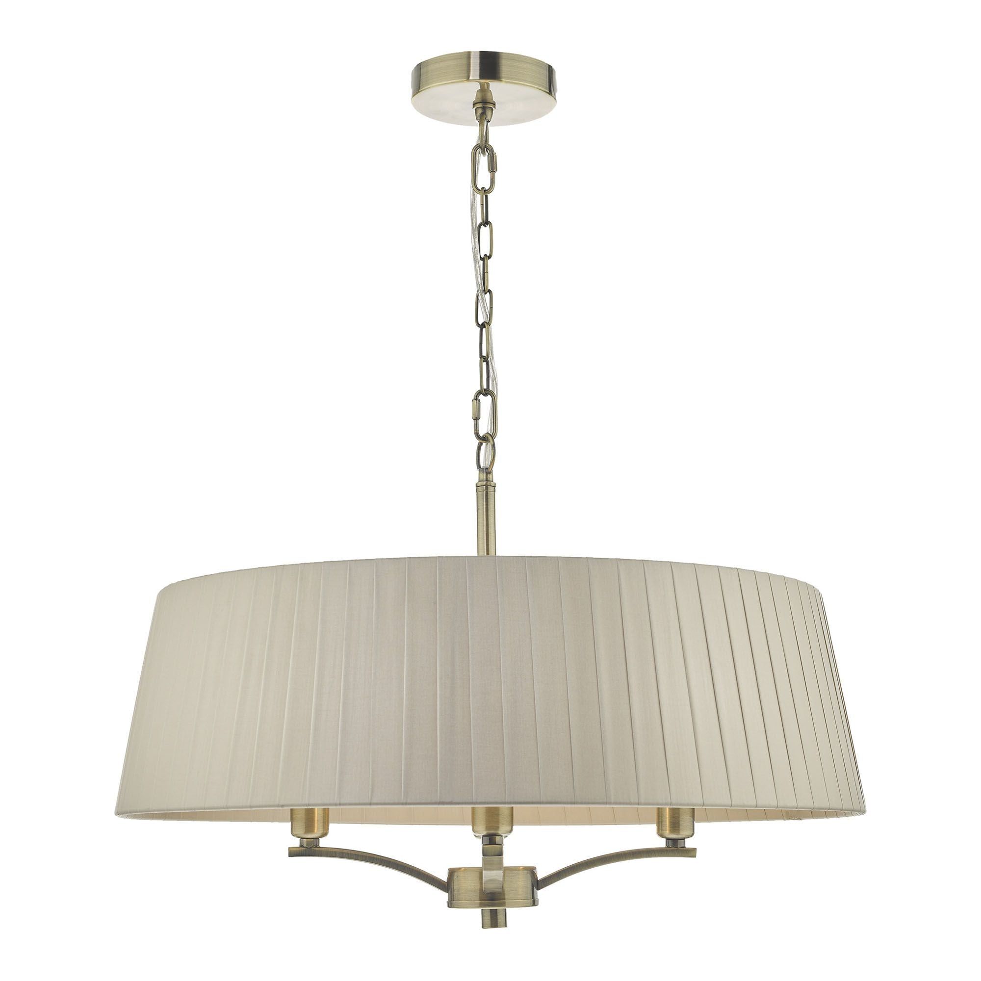 Antique Brass & Taupe