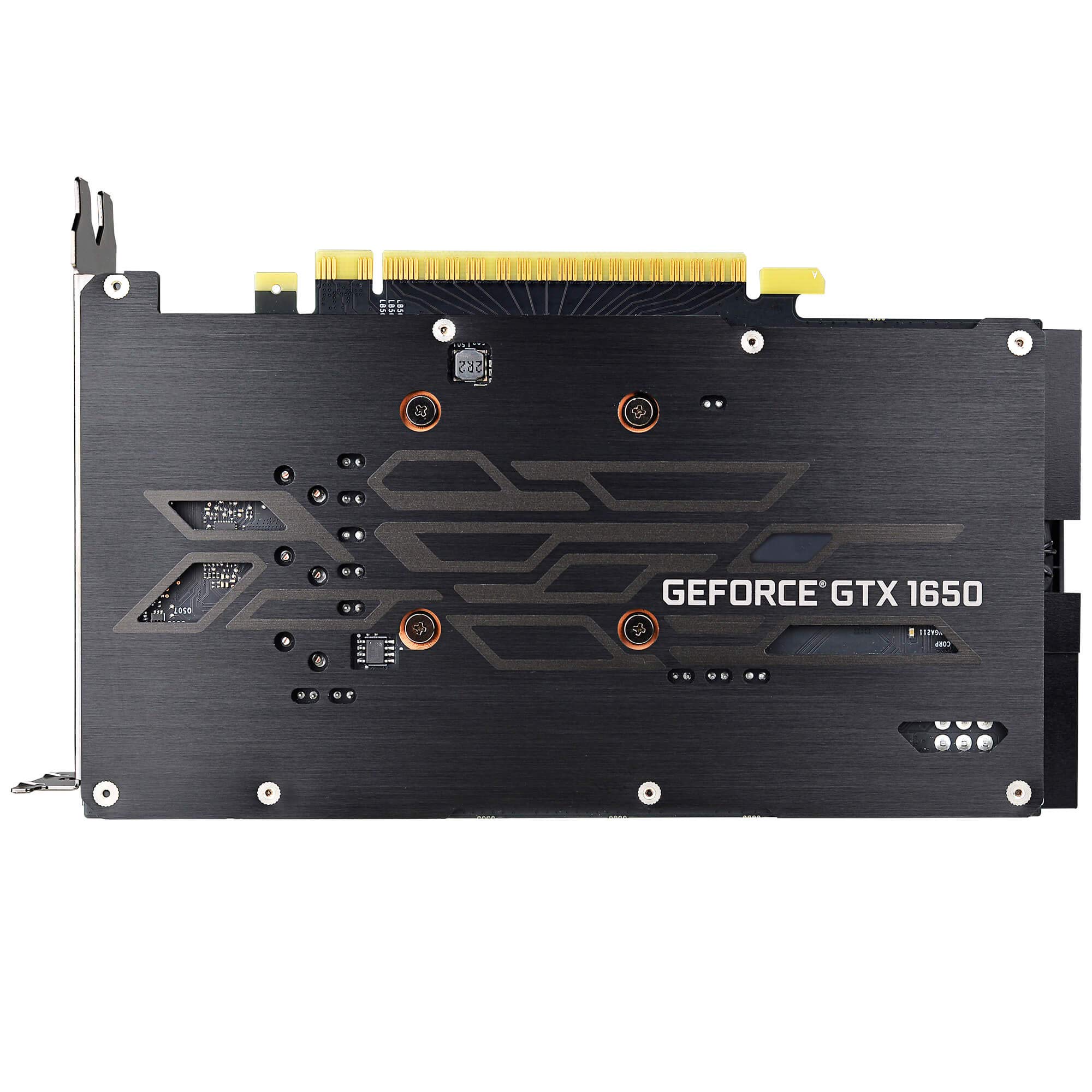 EVGA GeForce GTX 1650 SC Ultra Gaming Graphics Card - 4GB GDDR6, Dual Fan Cooling, Metal Backplate (04G-P4-1257-KR) | Perfect for 1080p Gaming, Video Editing & Streaming