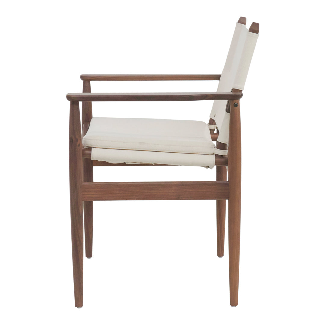Journey Canvas Dining Armchair - Comfortable & Stylish Upholstered Chair for Kitchen, Dining Room, or Breakfast Nook - Perfect for Family Meals & Entertaining Guests