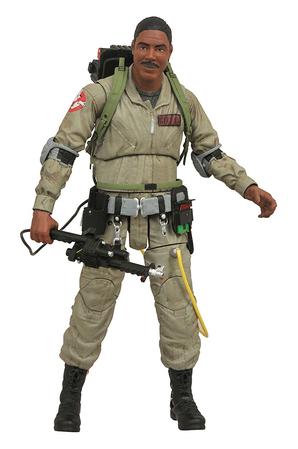 Ghostbusters Winston Zeddemore Diamond Select Action Figure - Collectible Toy for Fans & Movie Enthusiasts | Perfect for Display, Gifts & Cosplay