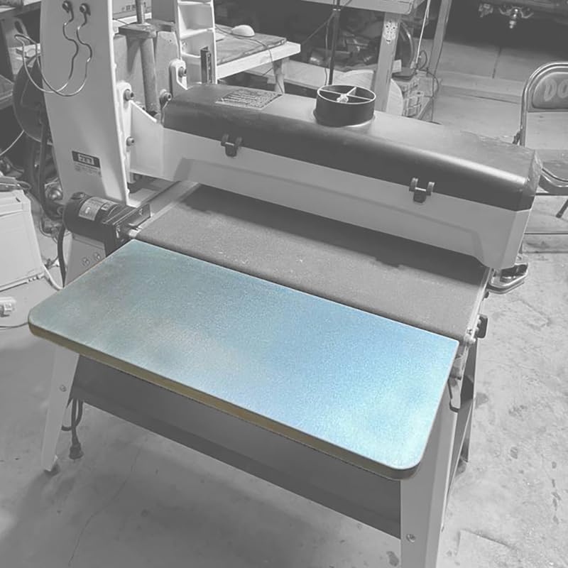 JET Folding Infeed/Outfeed Tables for JWDS-2244 Drum Sander (723541) - Perfect for Woodworking Shop & Professional Sanding Projects