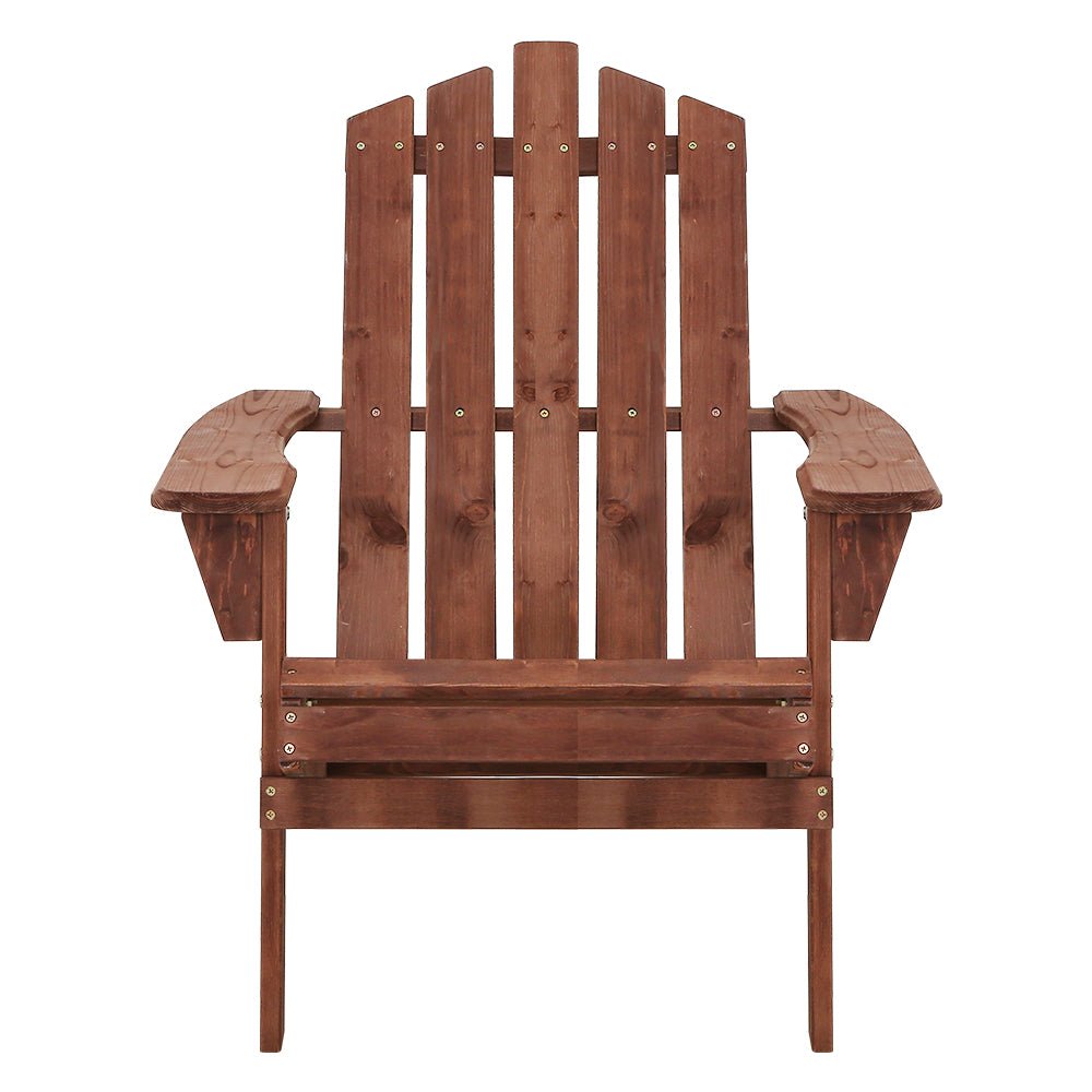 **Adirondack Outdoor Chairs - Solid Wood Beach & Patio Furniture for Garden, Backyard, or Poolside Relaxation**    (场景补充: Perfect for beach vacations, lakeside lounging, or backyard BBQs)
