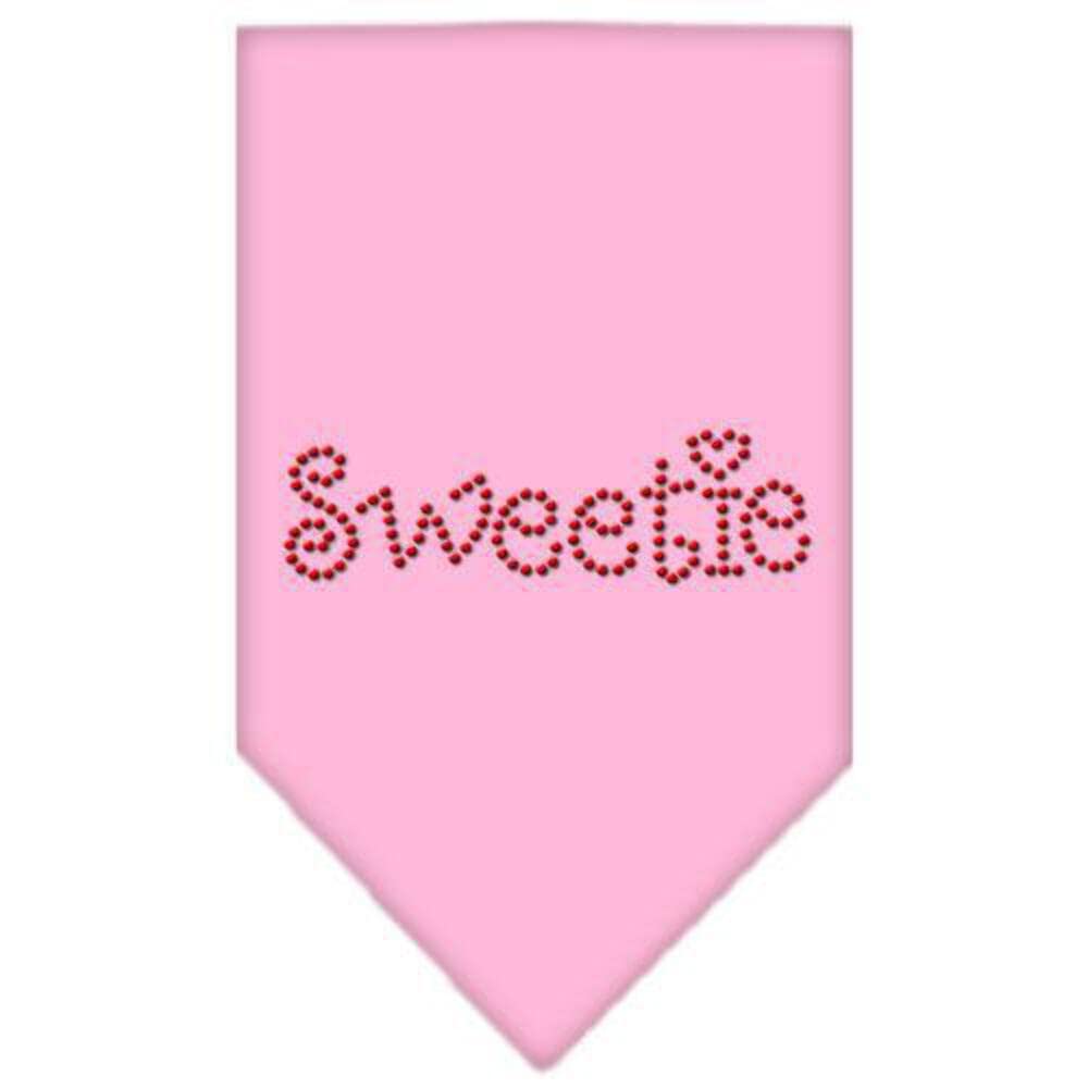 Sparkling Rhinestone Pet Bandana for Small Dogs - 