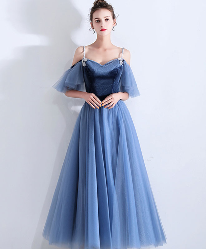 Elegant Blue Sweetheart Neckline Short Prom Dress - Flattering Bridesmaid Gown for Weddings & Formal Events | Perfect for Homecoming, Dances & Special Occasions